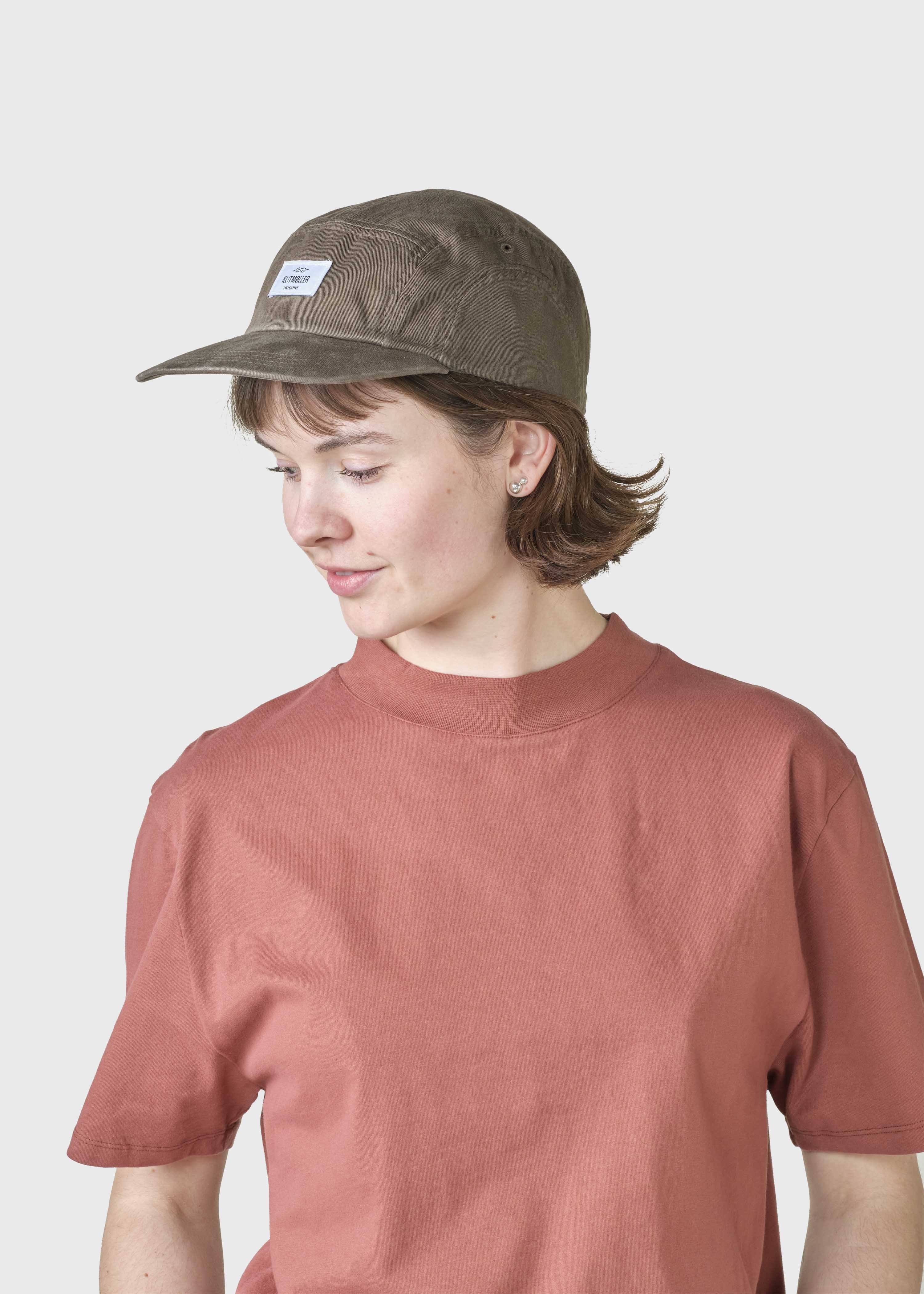 Five Panel Cap - Taupe