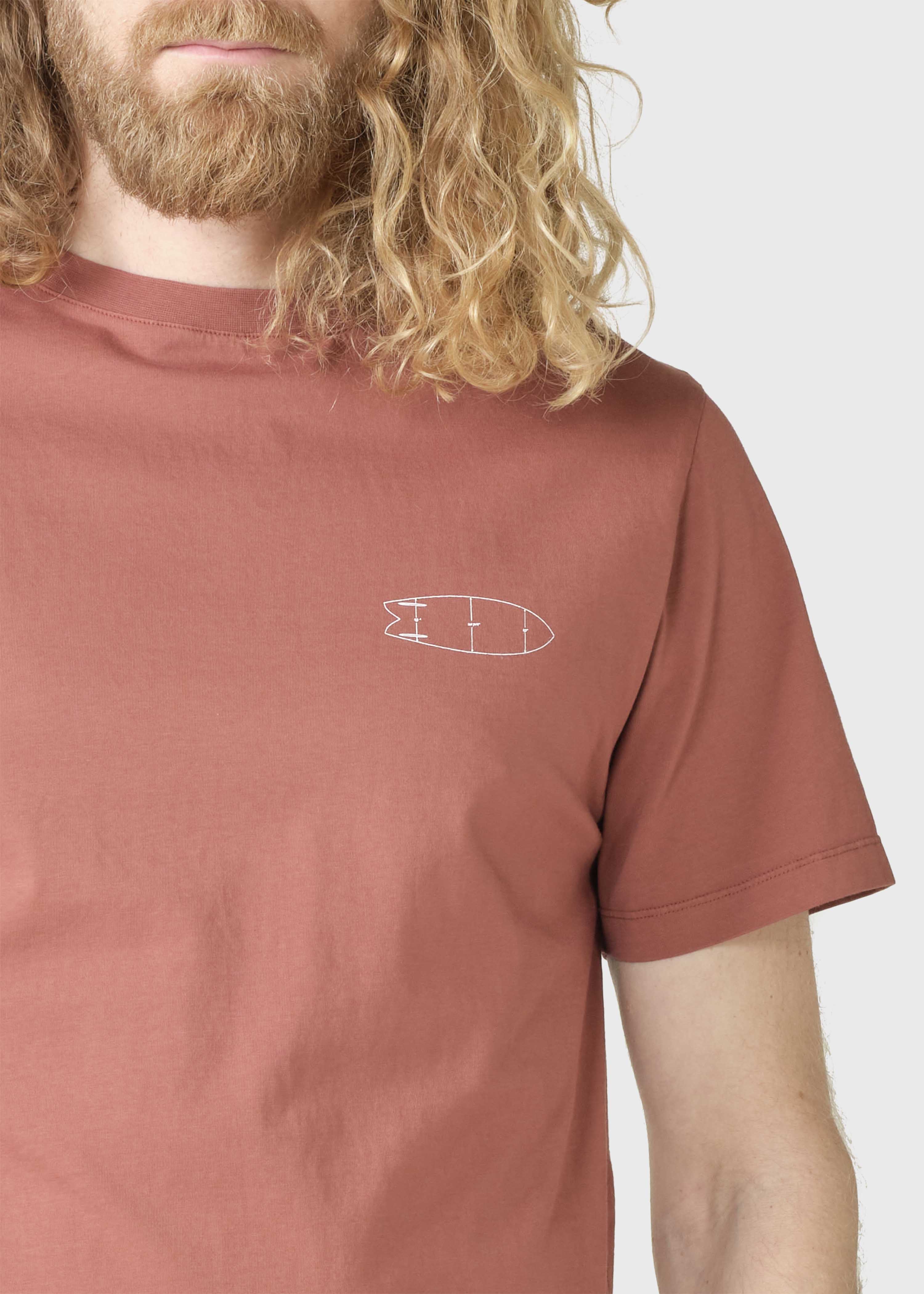 Foster Tee - Burnt Sienna