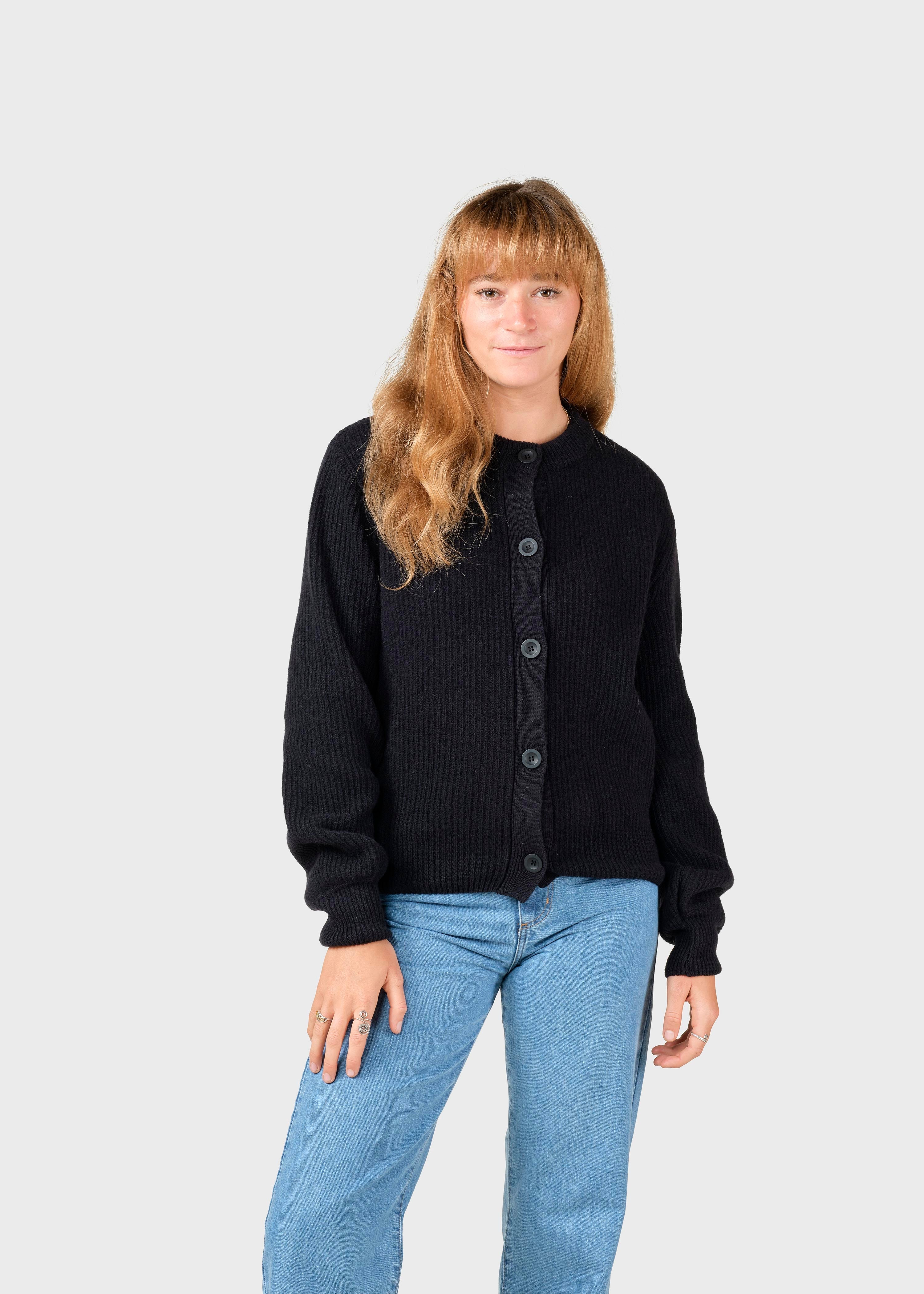 Gerda Knit Cardigan - Black
