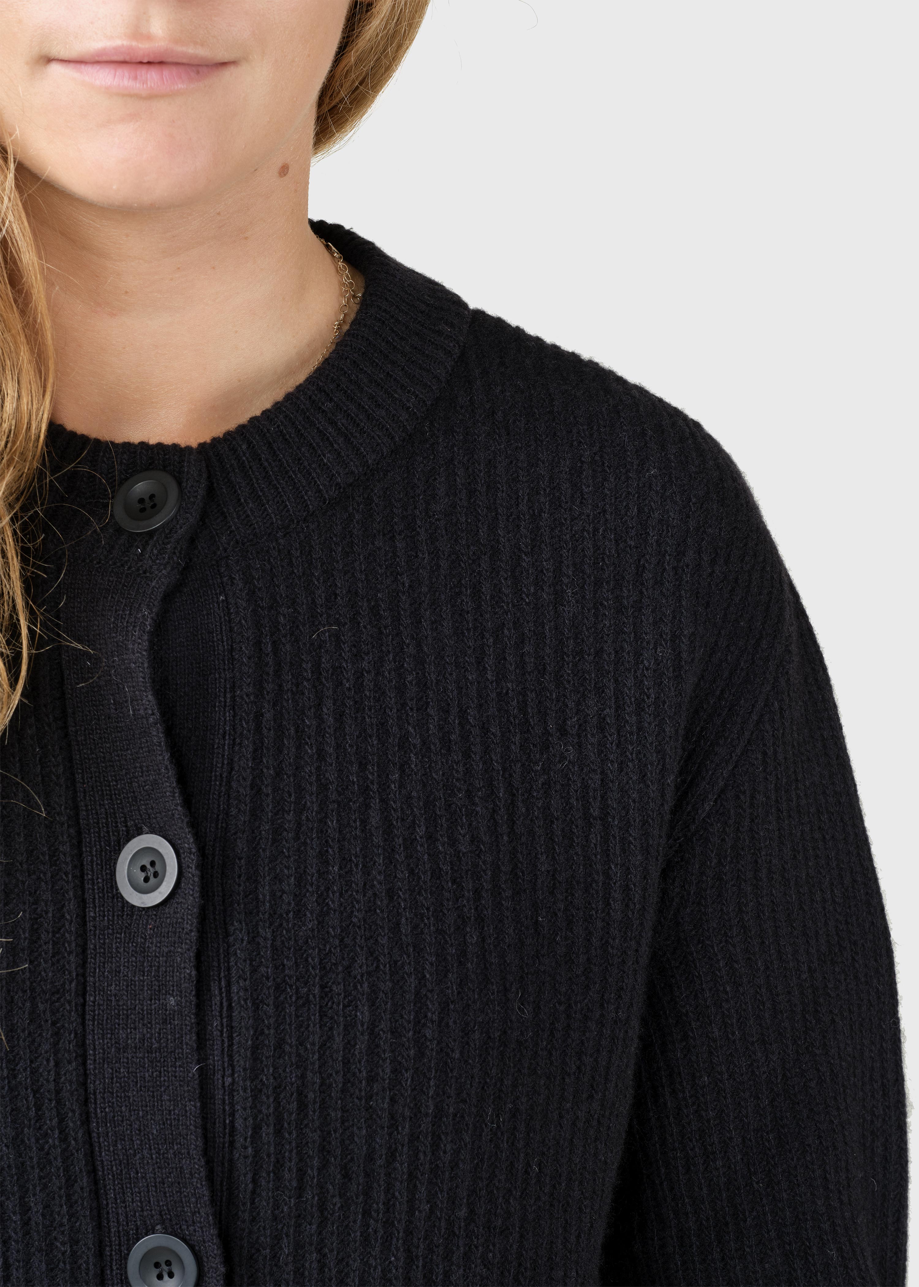 Gerda Knit Cardigan - Black