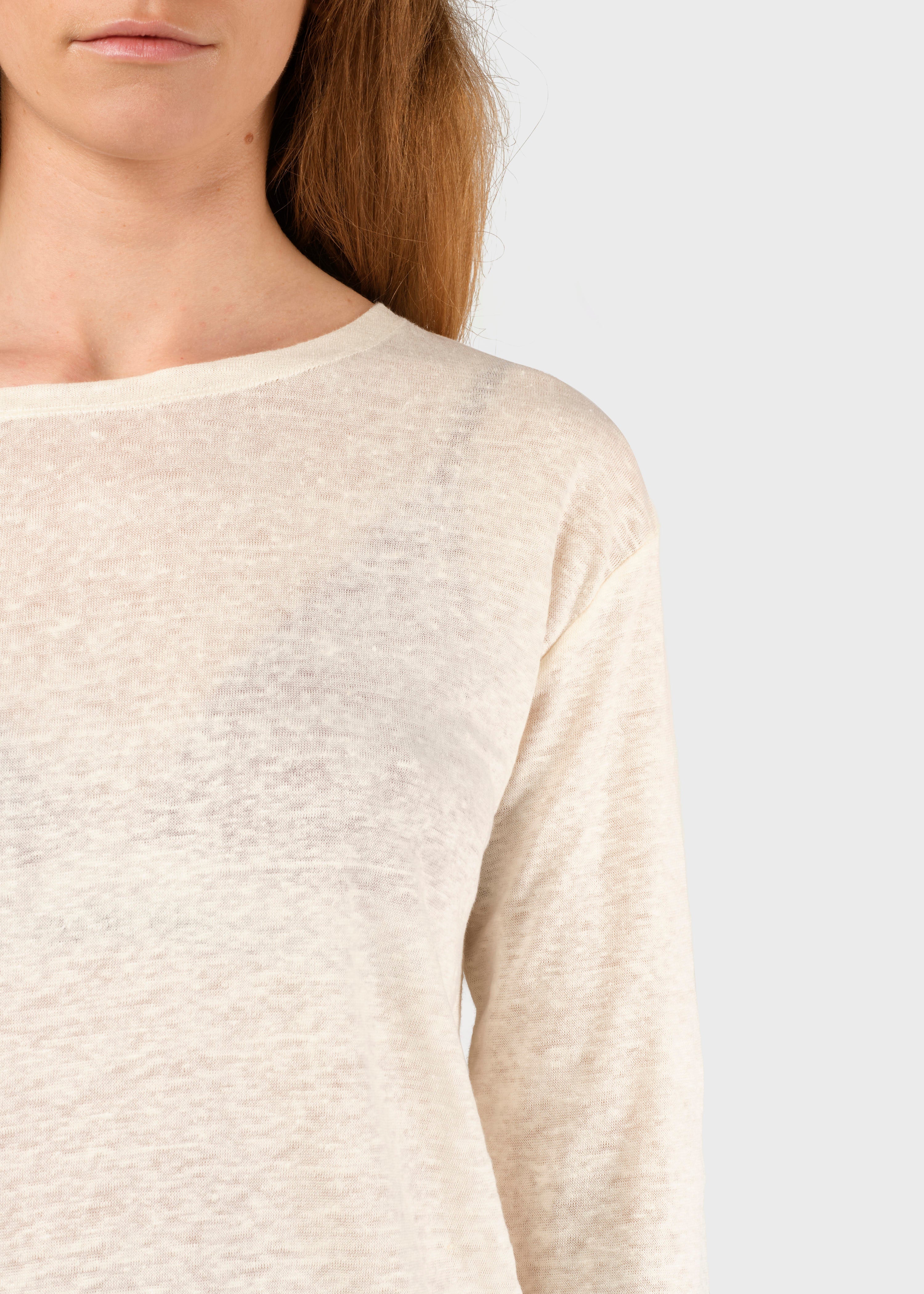 Gudrun Ls Tee - Cream