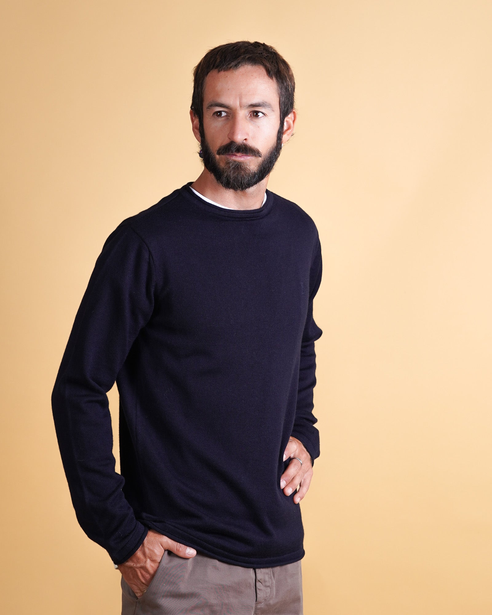 Hybrid Men's Double Knit - Navy
