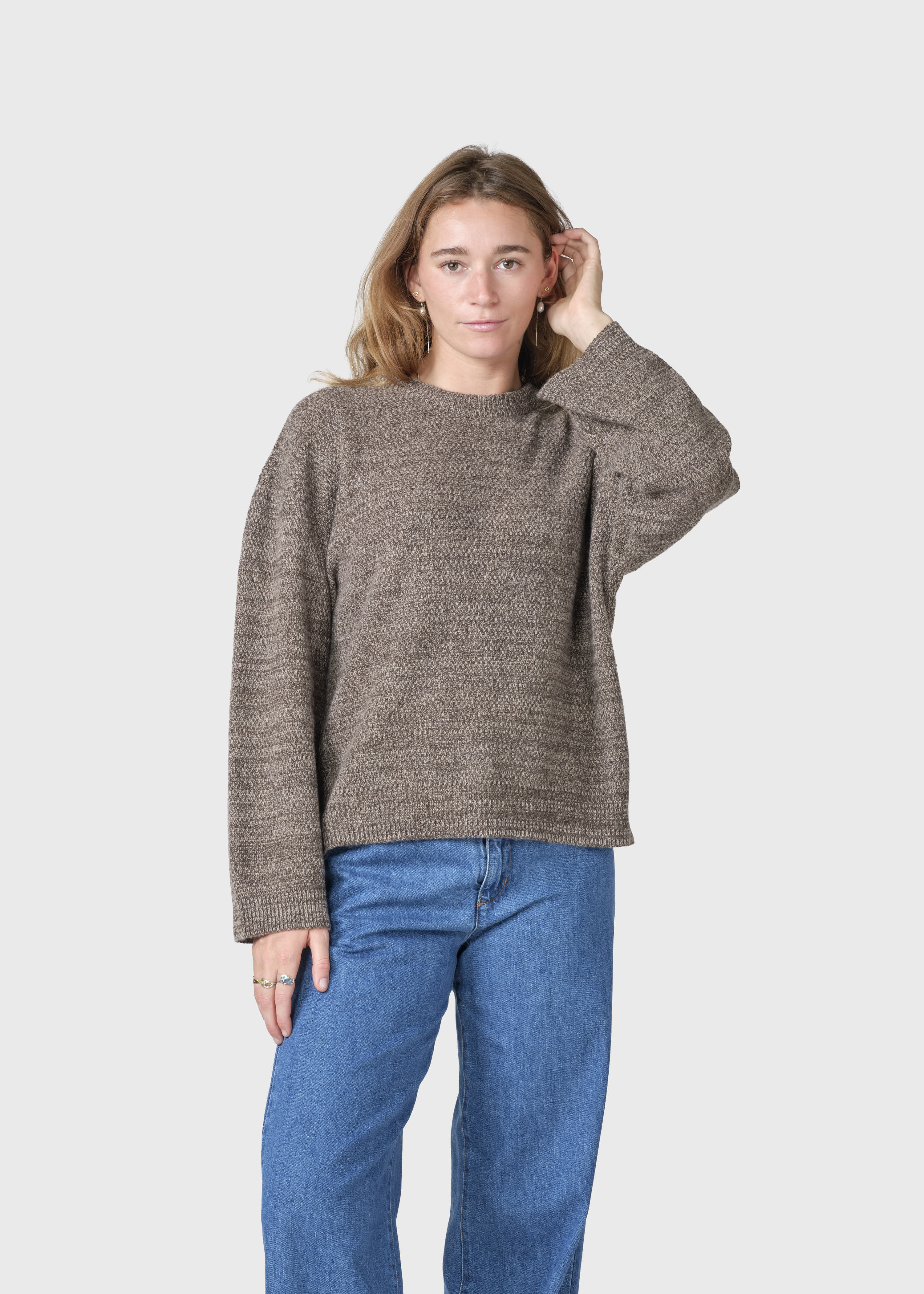 Ingelise Knit - Taupe Melange