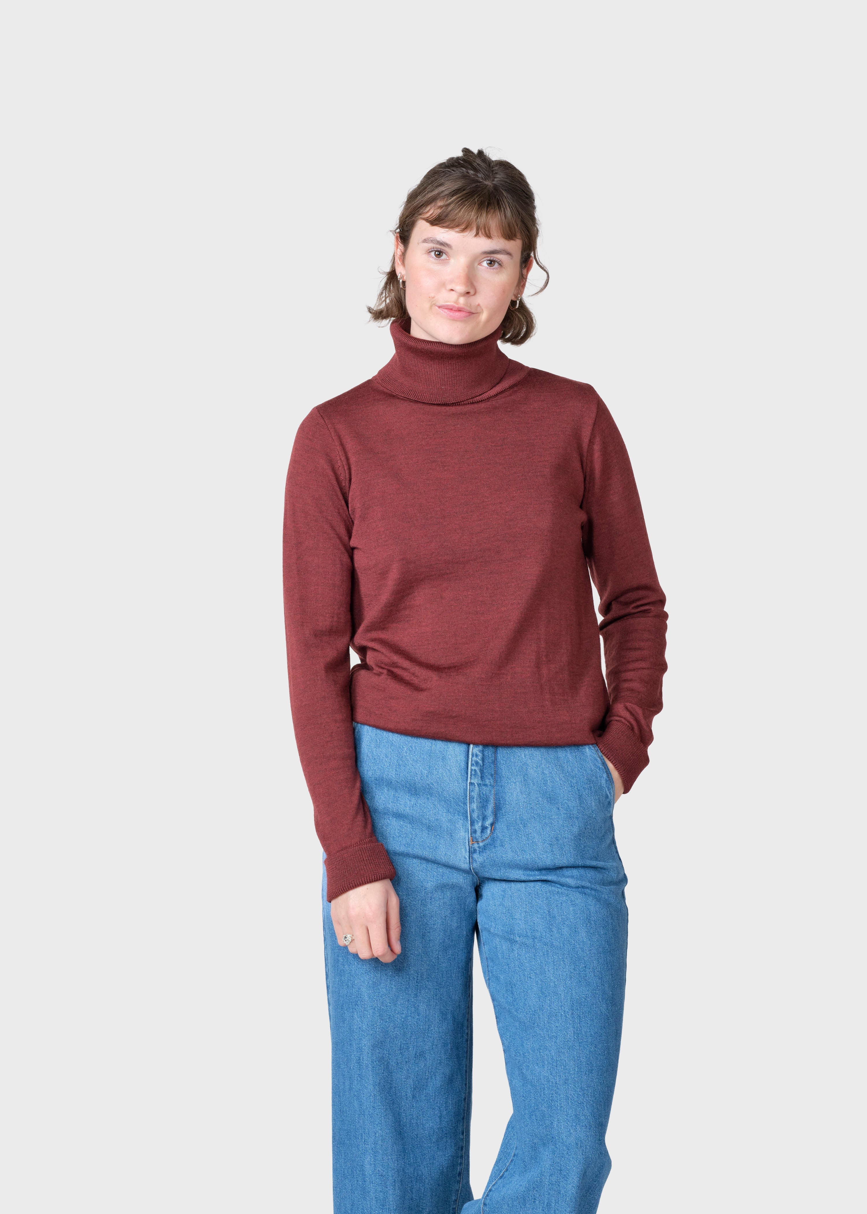 Isabella Knit - Burgundy