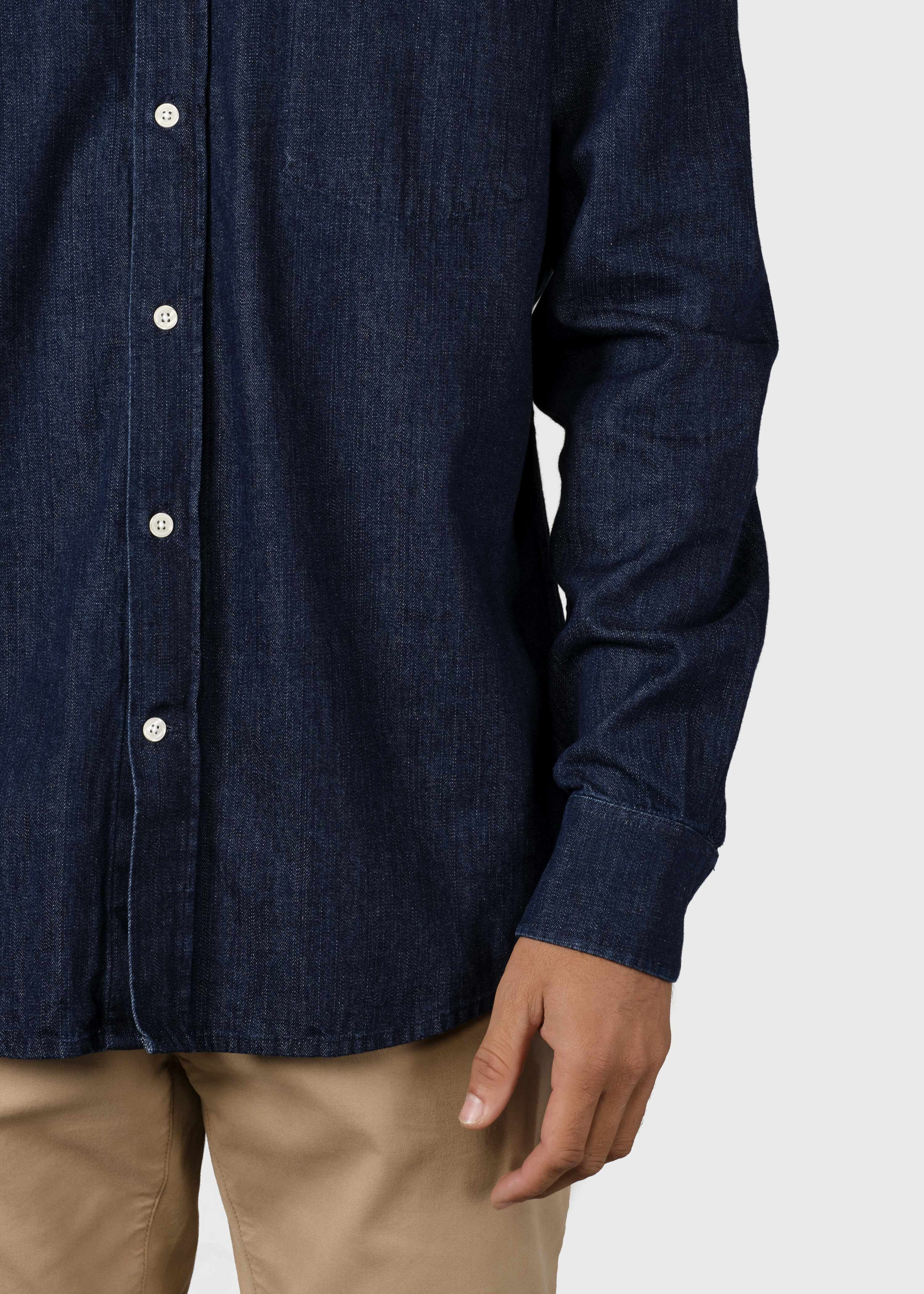 Jakob Shirt - Dark Blue Stonewash