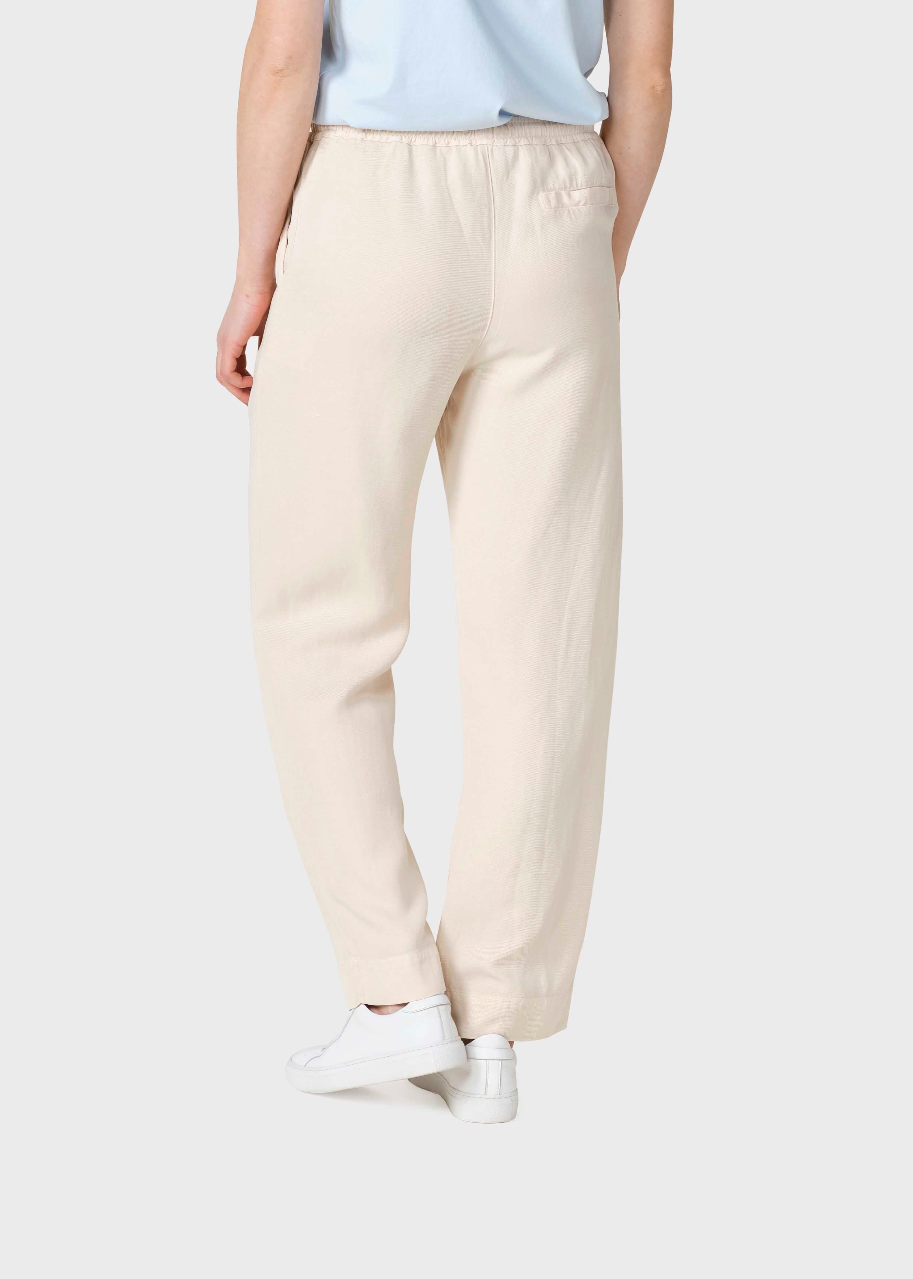 Jennifer Lyocell Pants - Pastel Sand
