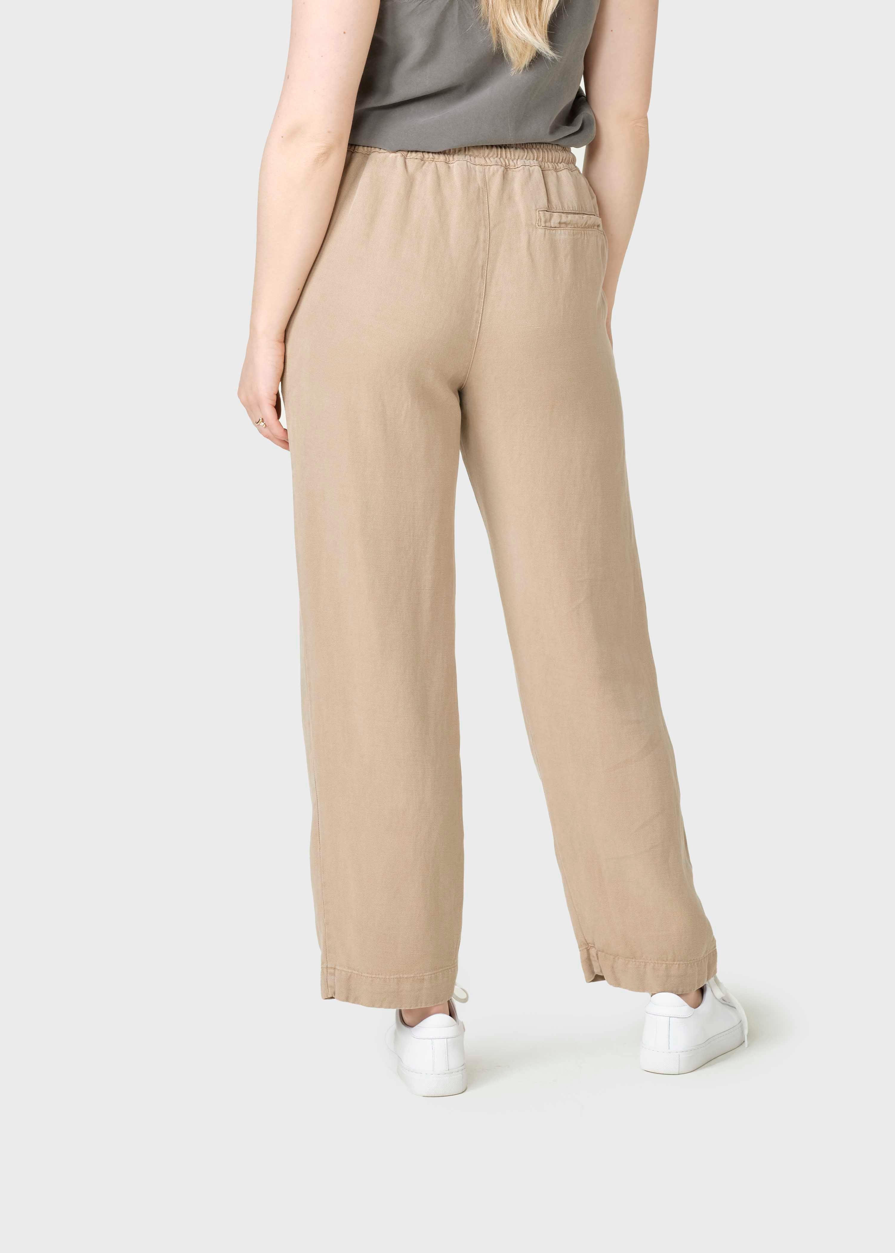 Jennifer Lyocell Pants - Sand