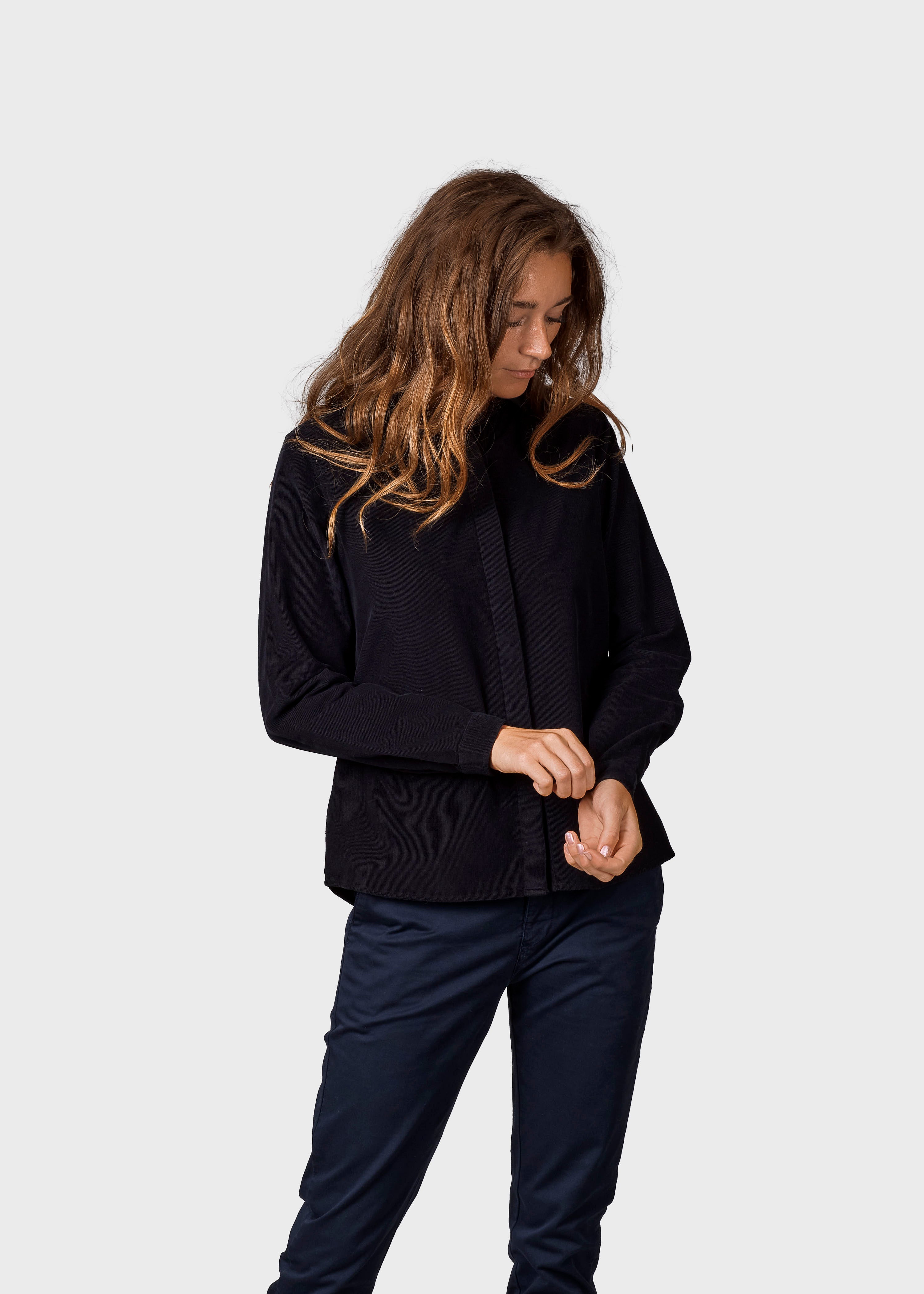 Julie Corduroy Shirt - Black