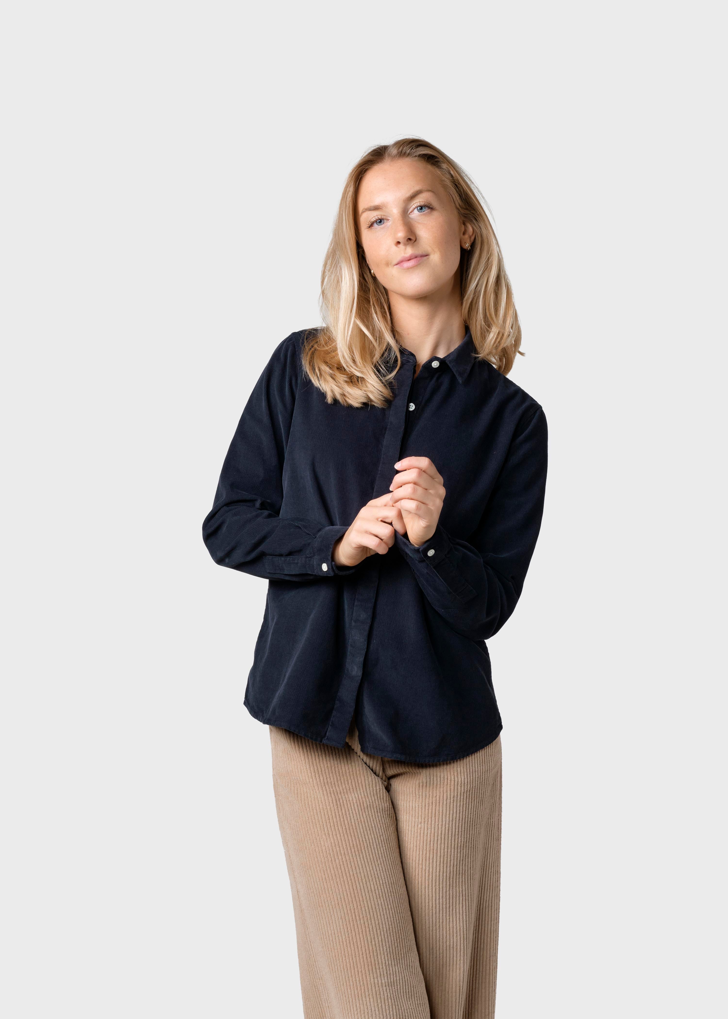 Julie Corduroy Shirt - Navy