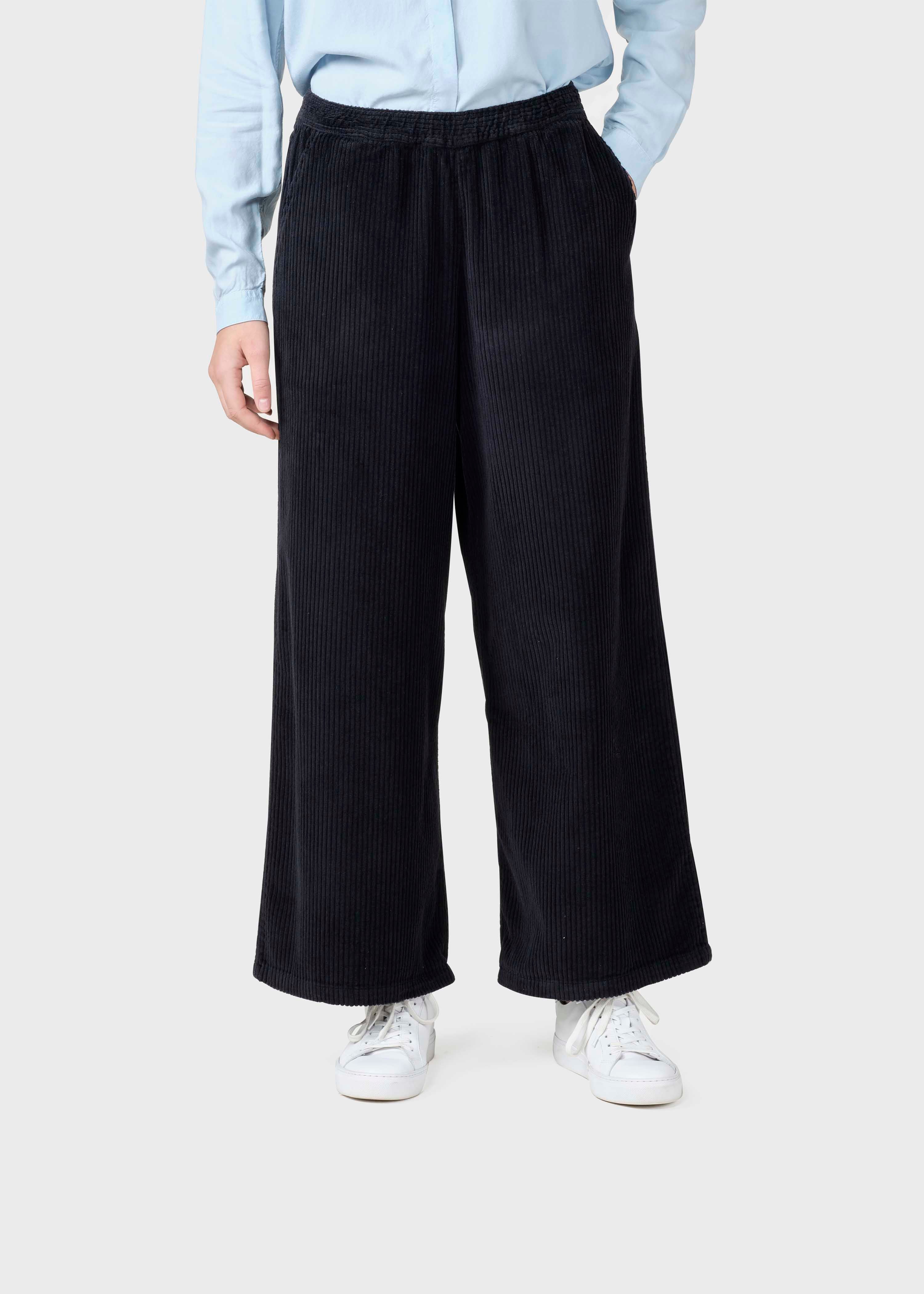 Kaja Cord Pants - Black