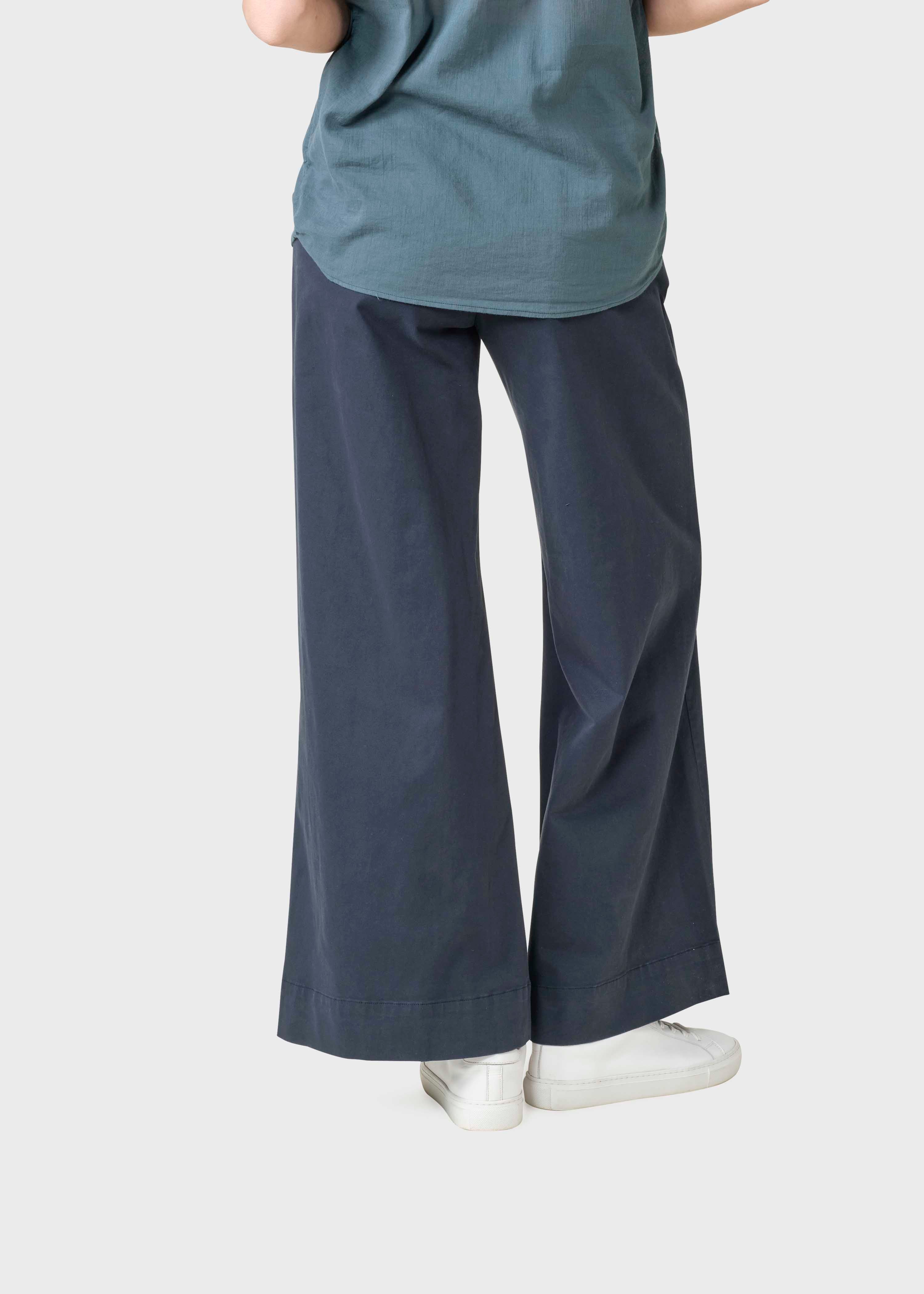 Lois Twill Pants - Navy