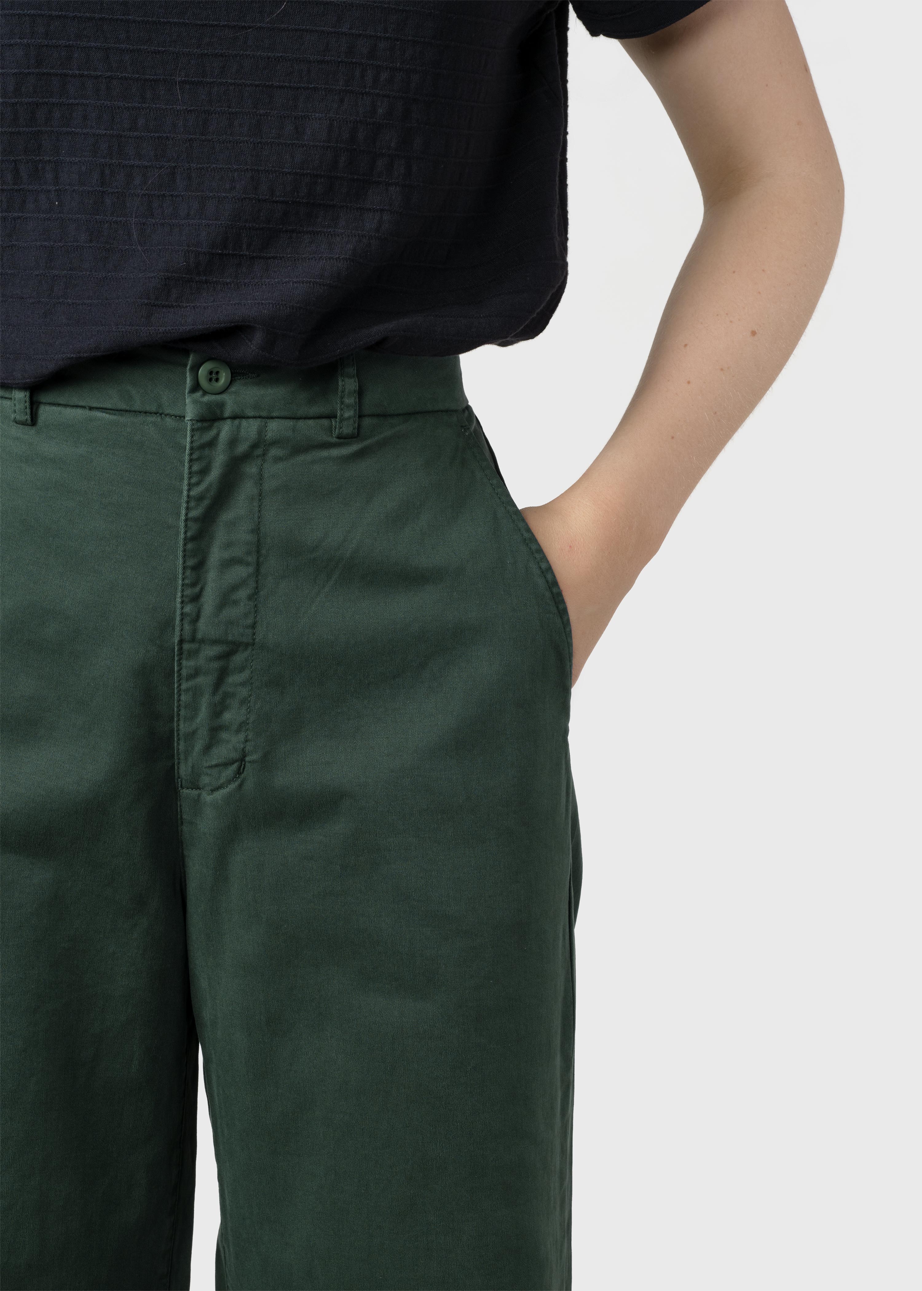 Lydia Pants - Moss Green