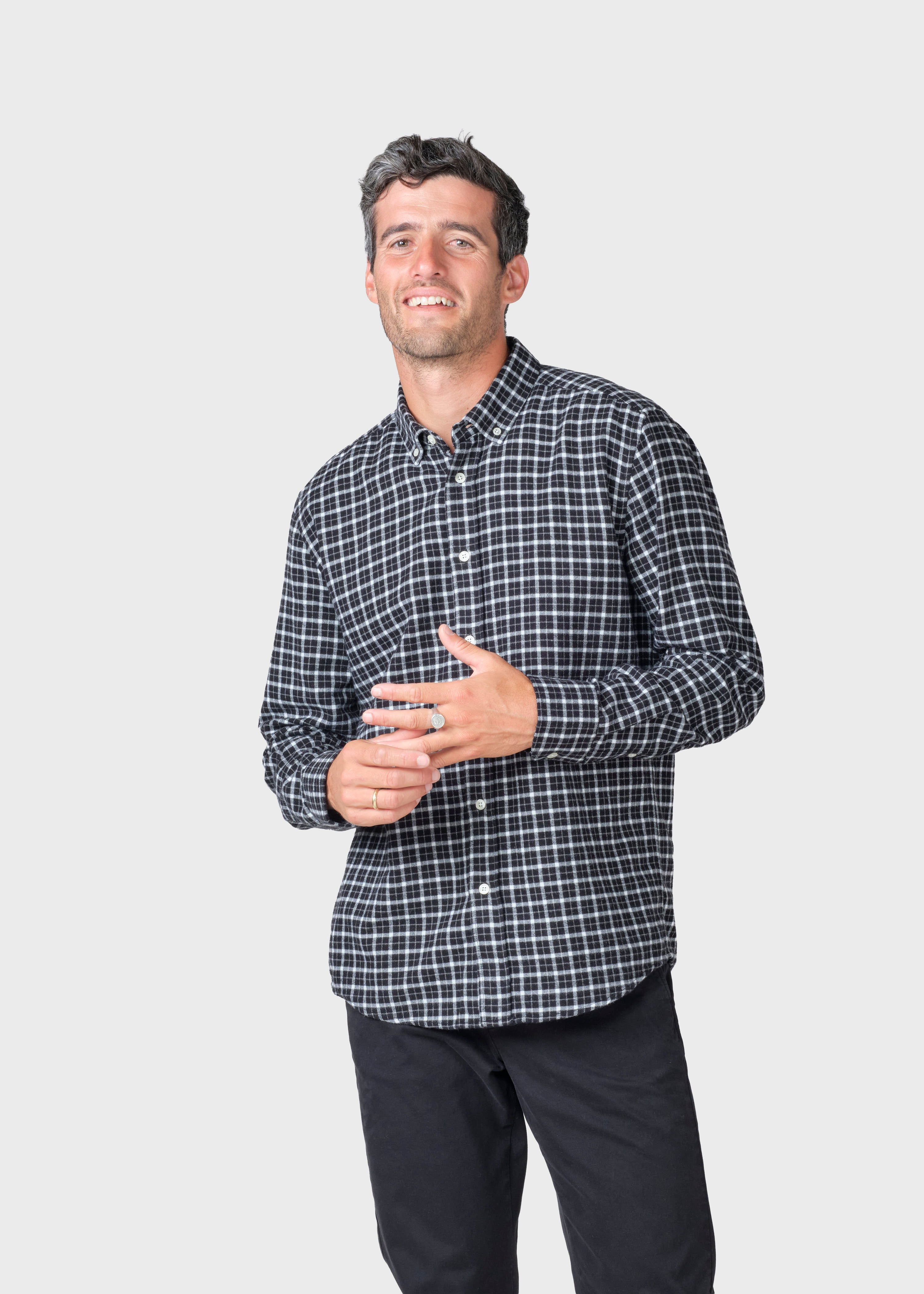 Mads Shirt - Black Checks