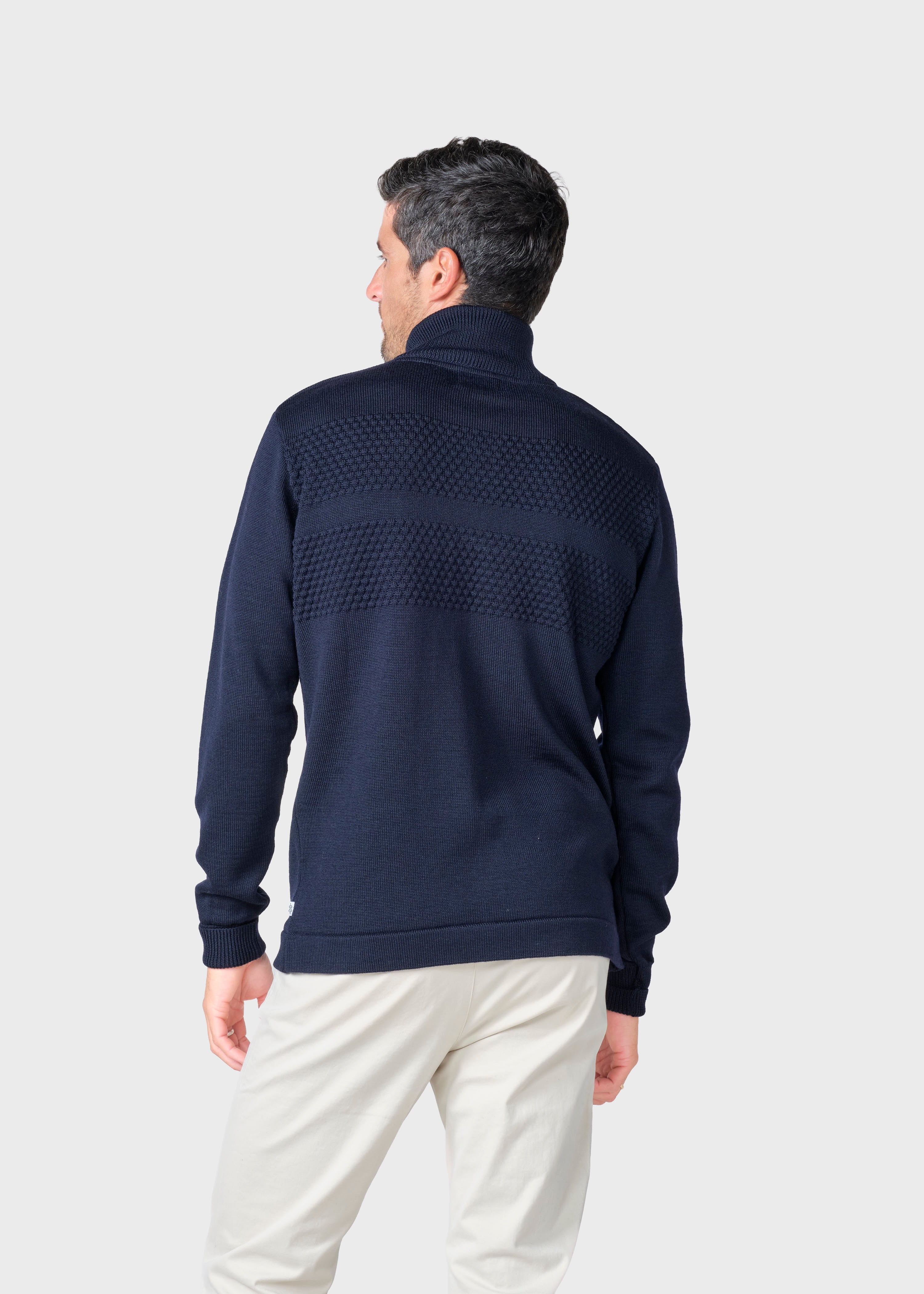 Marinus Knit Cardigan - Navy