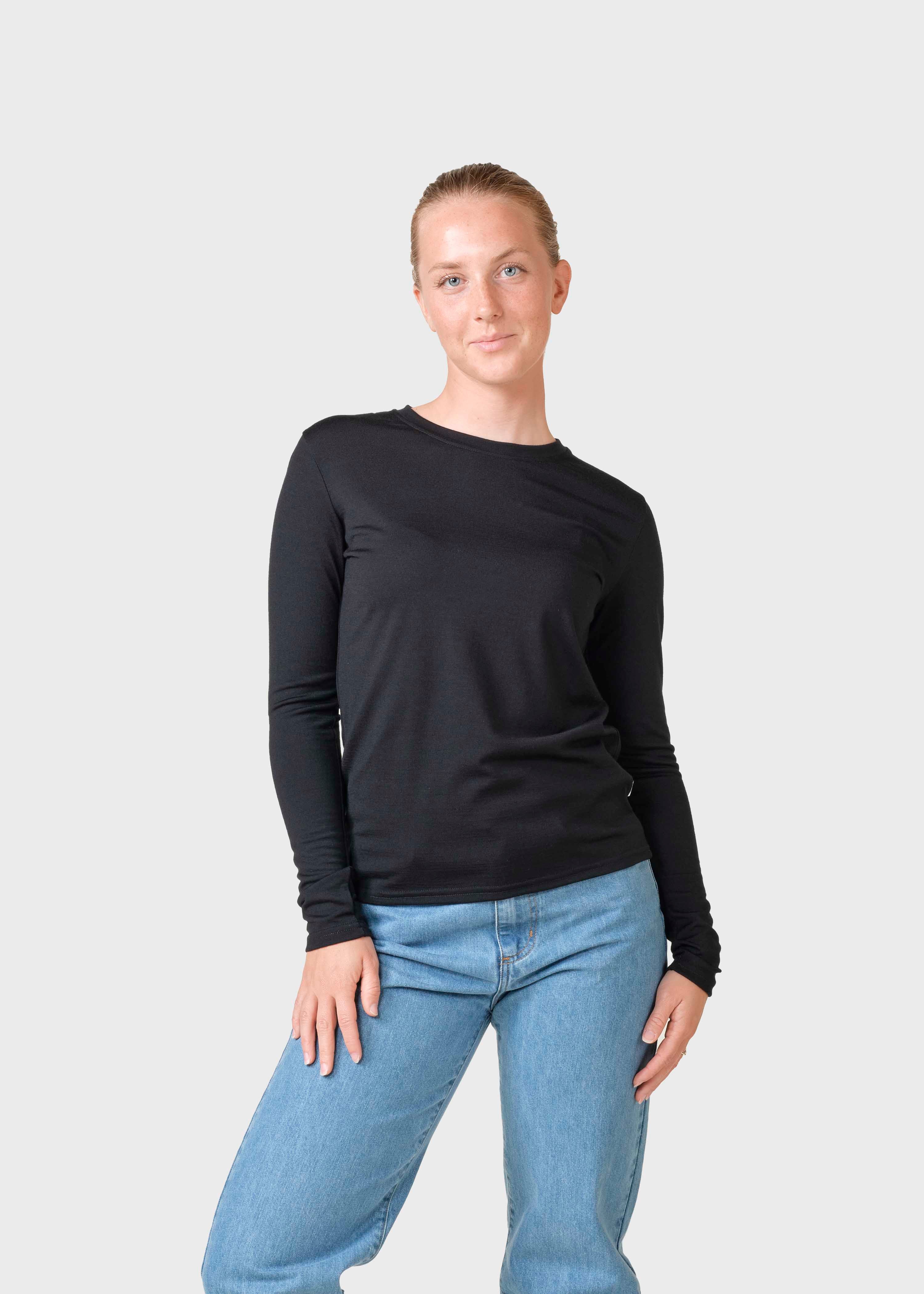 Marta Ls Tee - Black