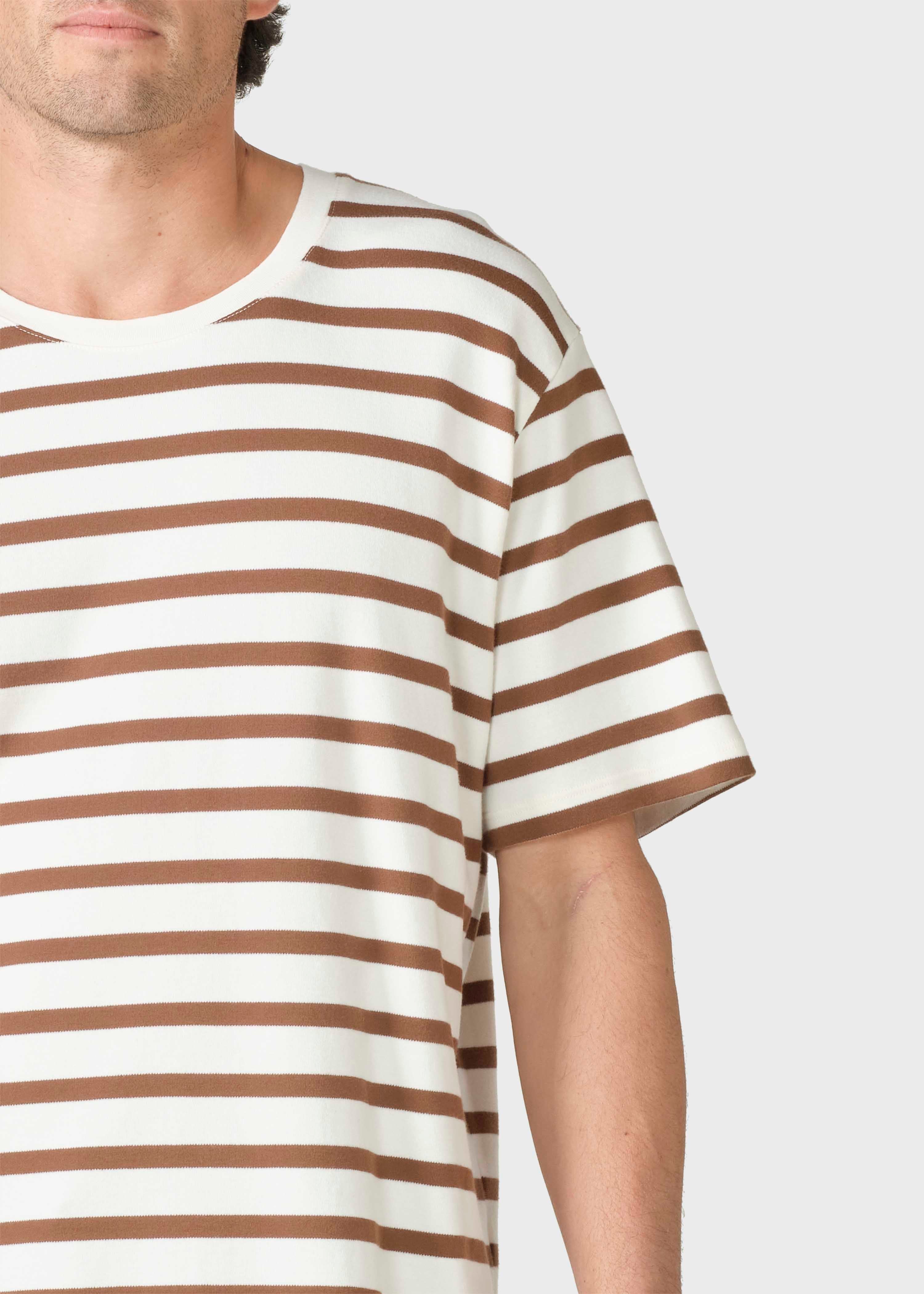 Mateo Tee - Cream/taupe