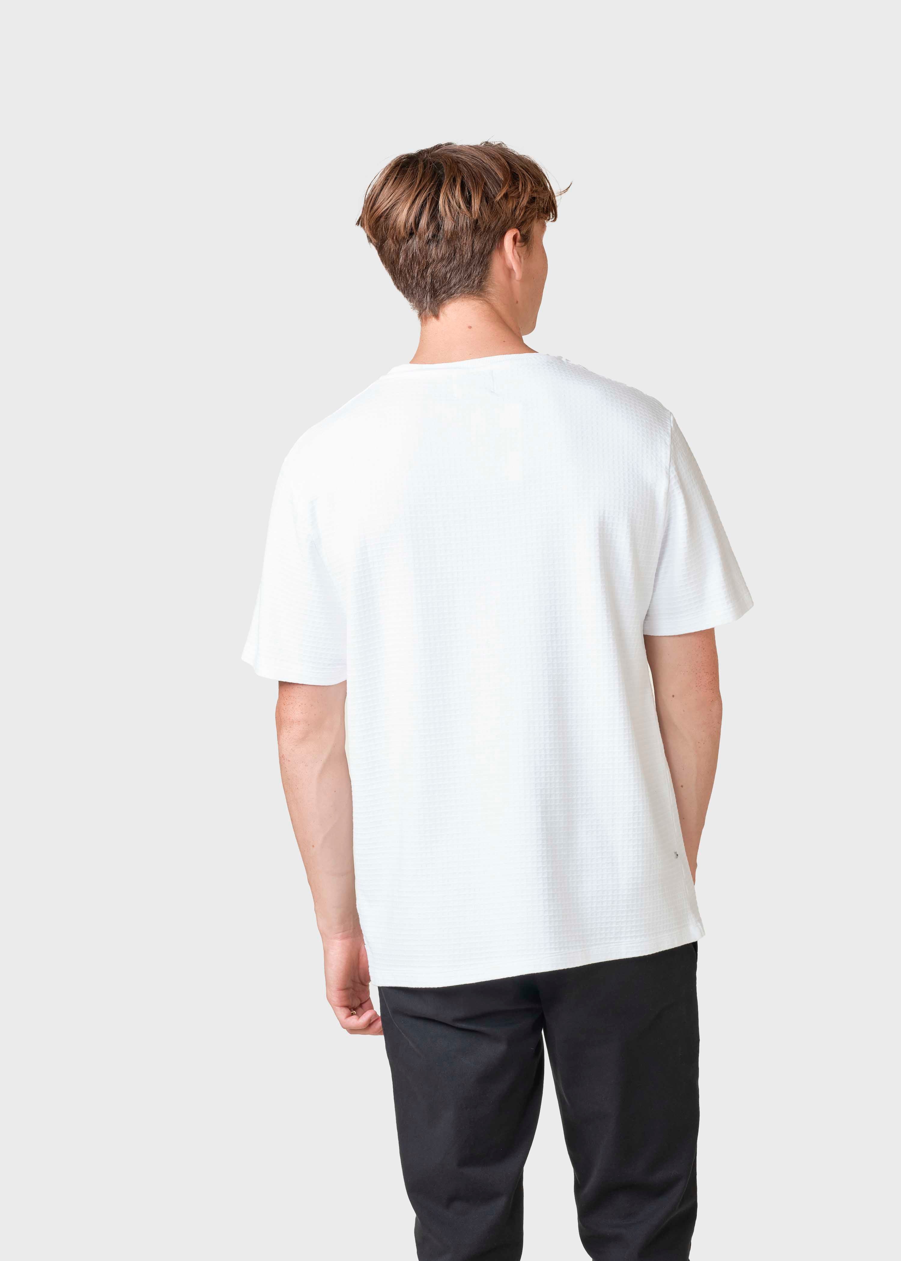 Mens Boxy Structure Tee - White