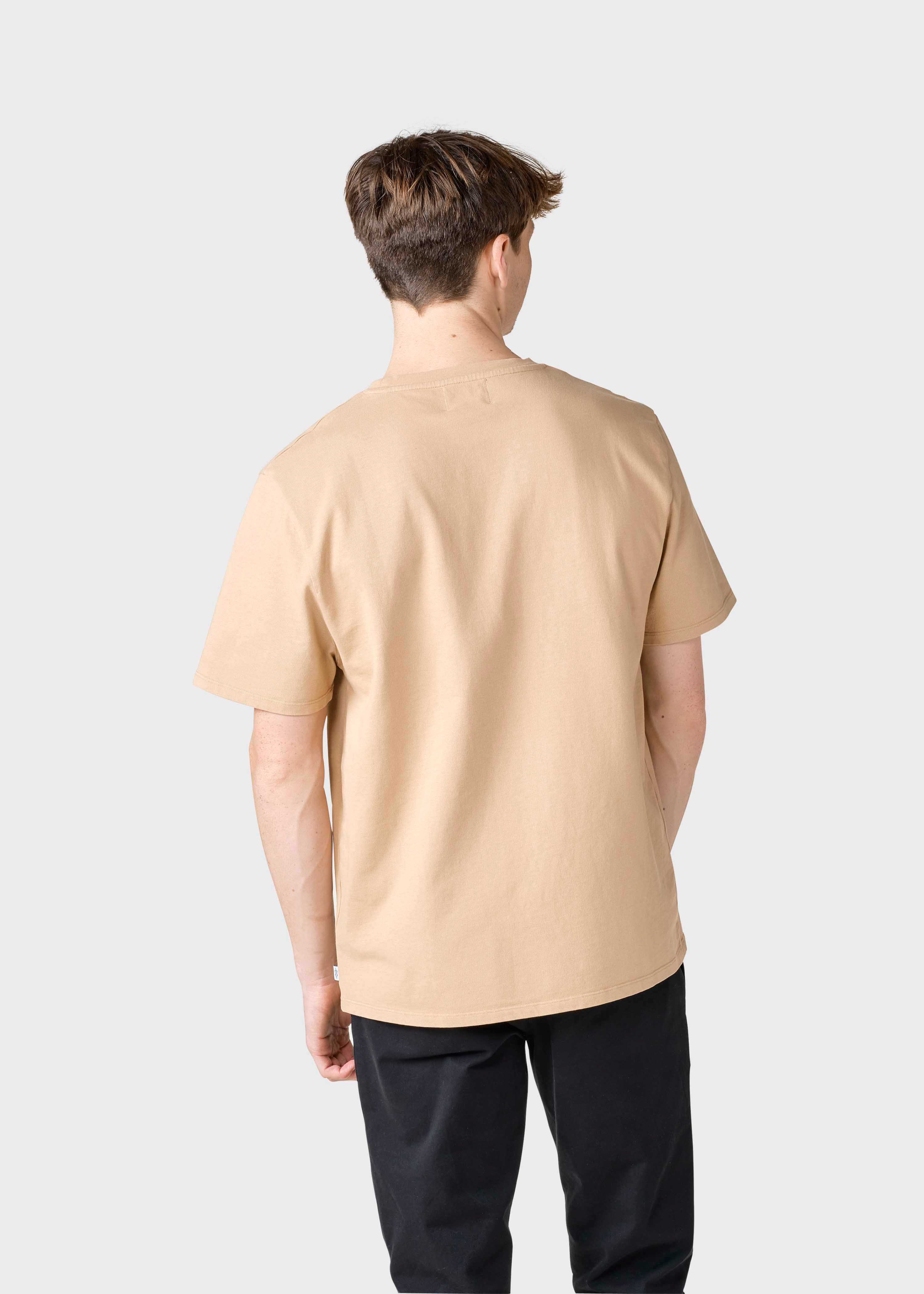 Mens Boxy Tee - Sand