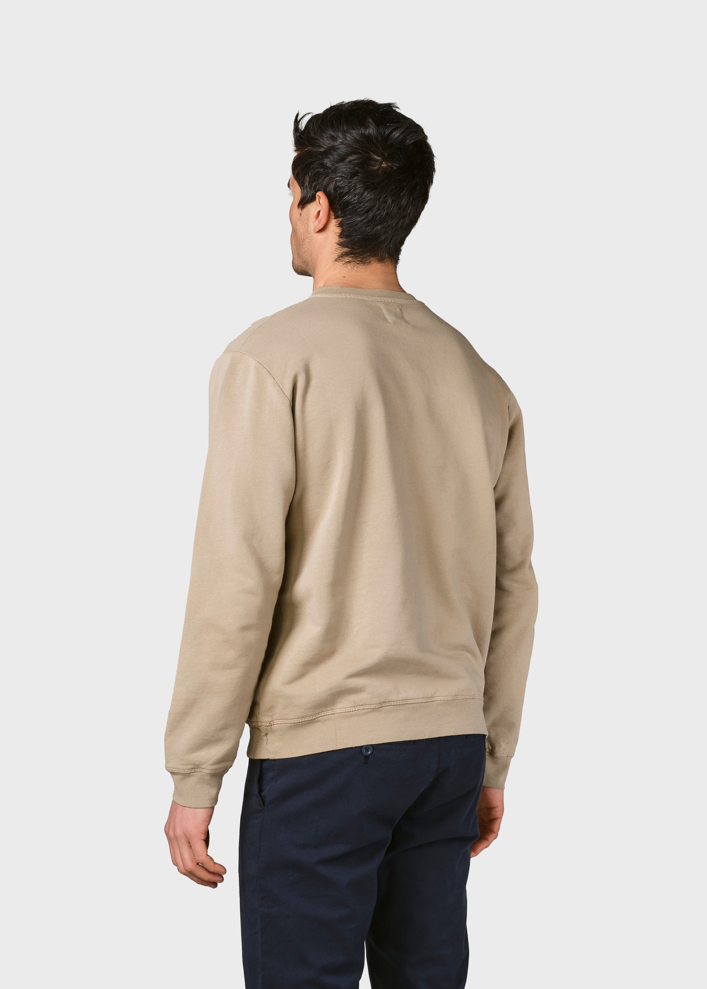 Mens Logo Crew - Sand