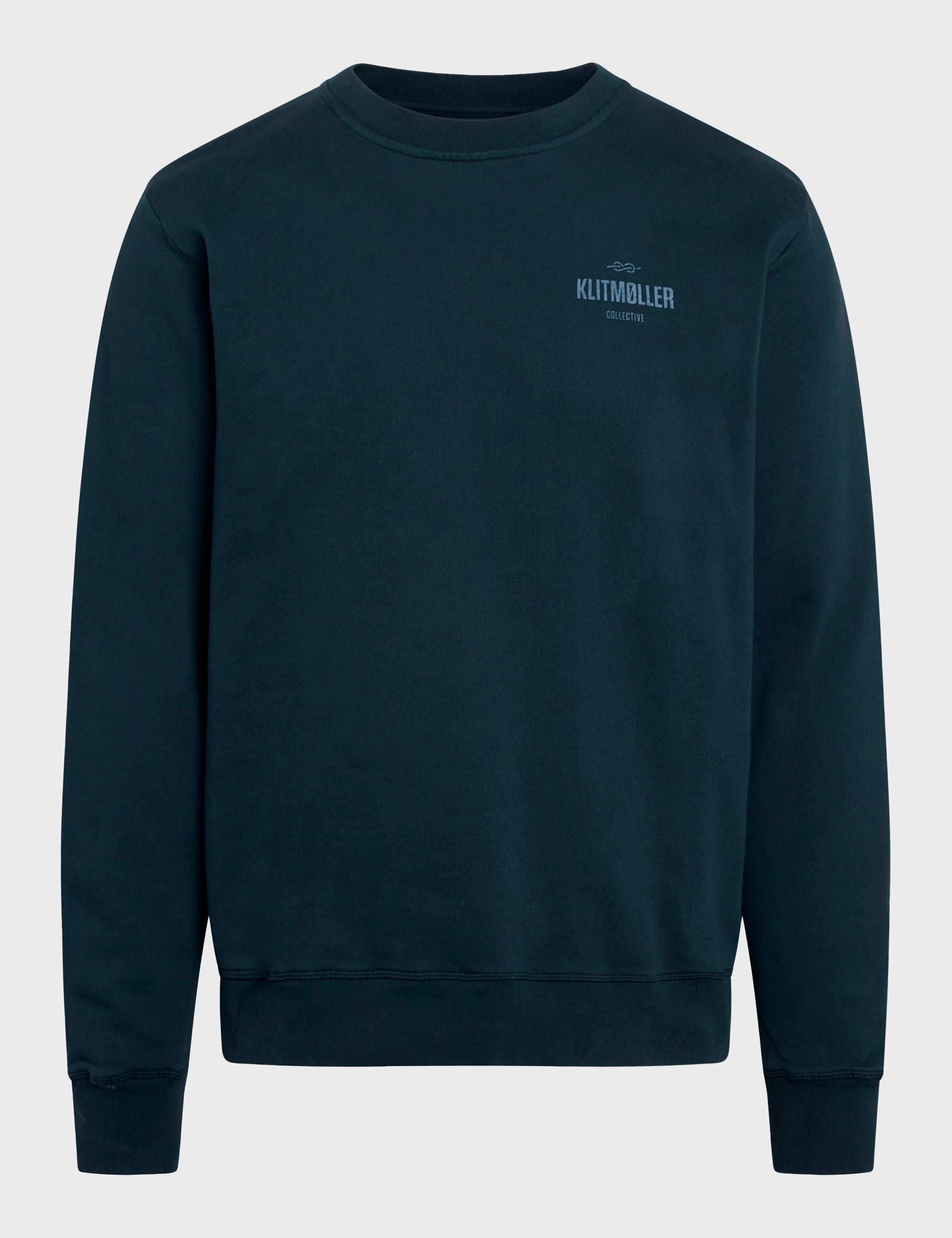 Mens Small Logo Crew - Navy