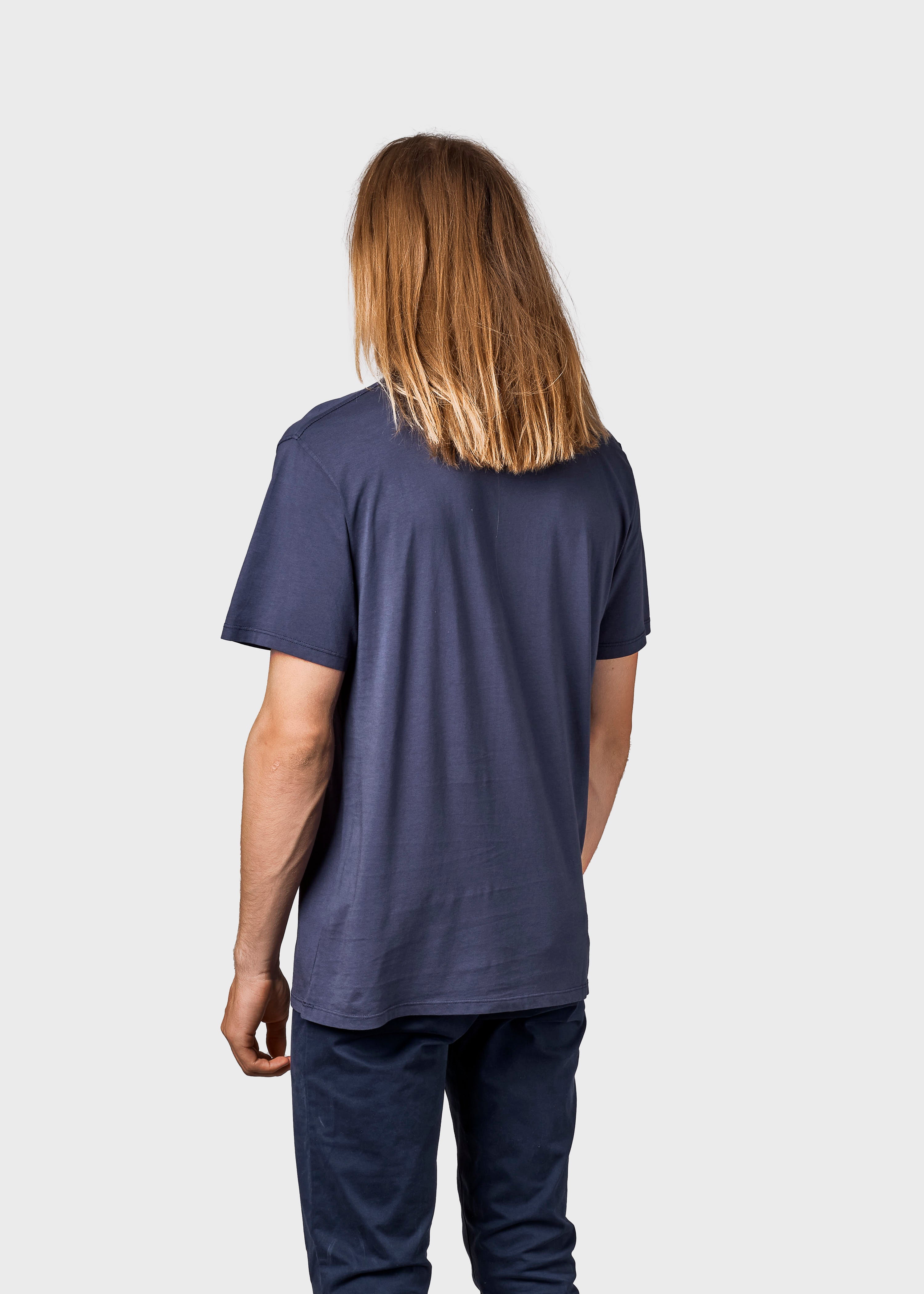 Mens Small Logo Tee - Navy