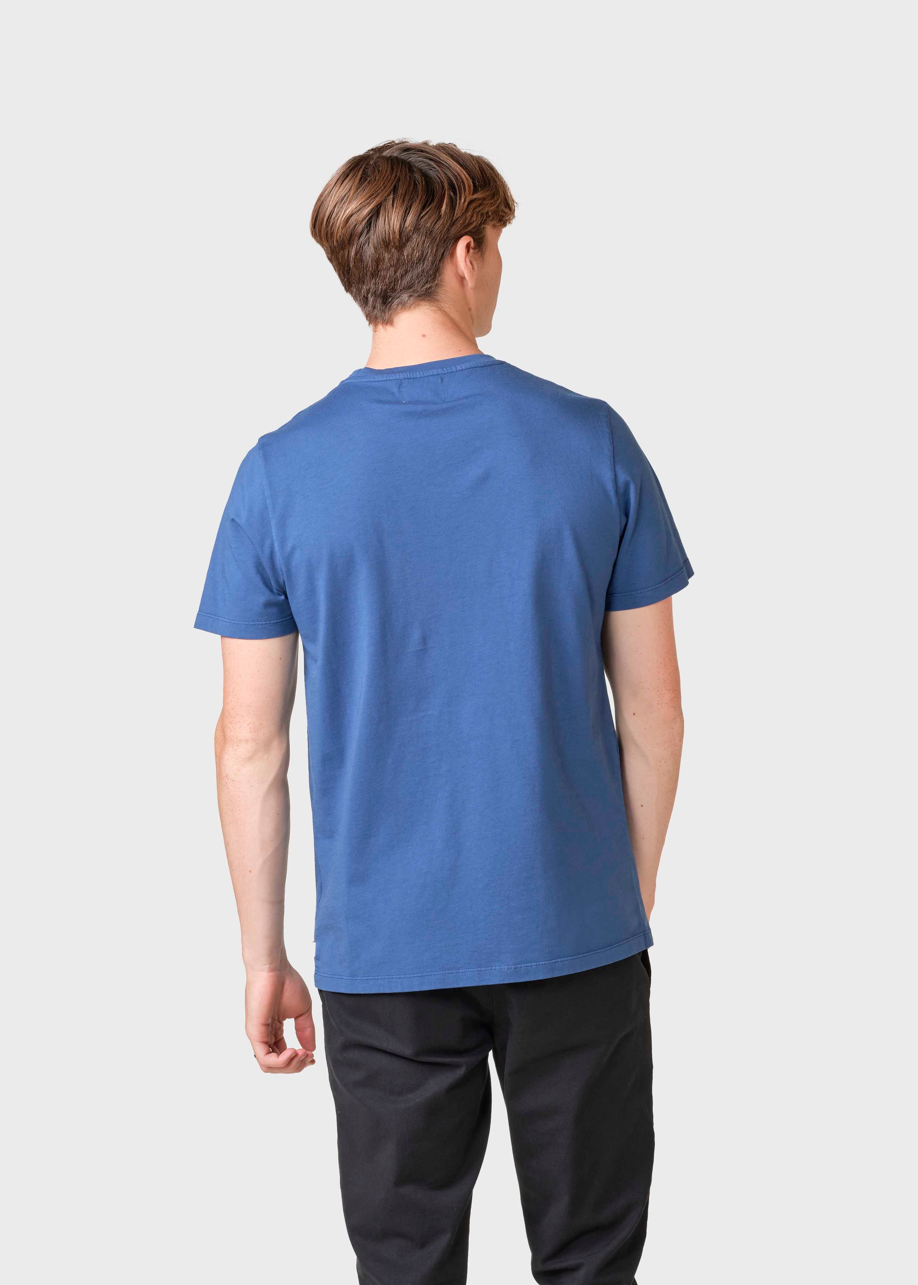Mens Small Logo Tee - Ocean