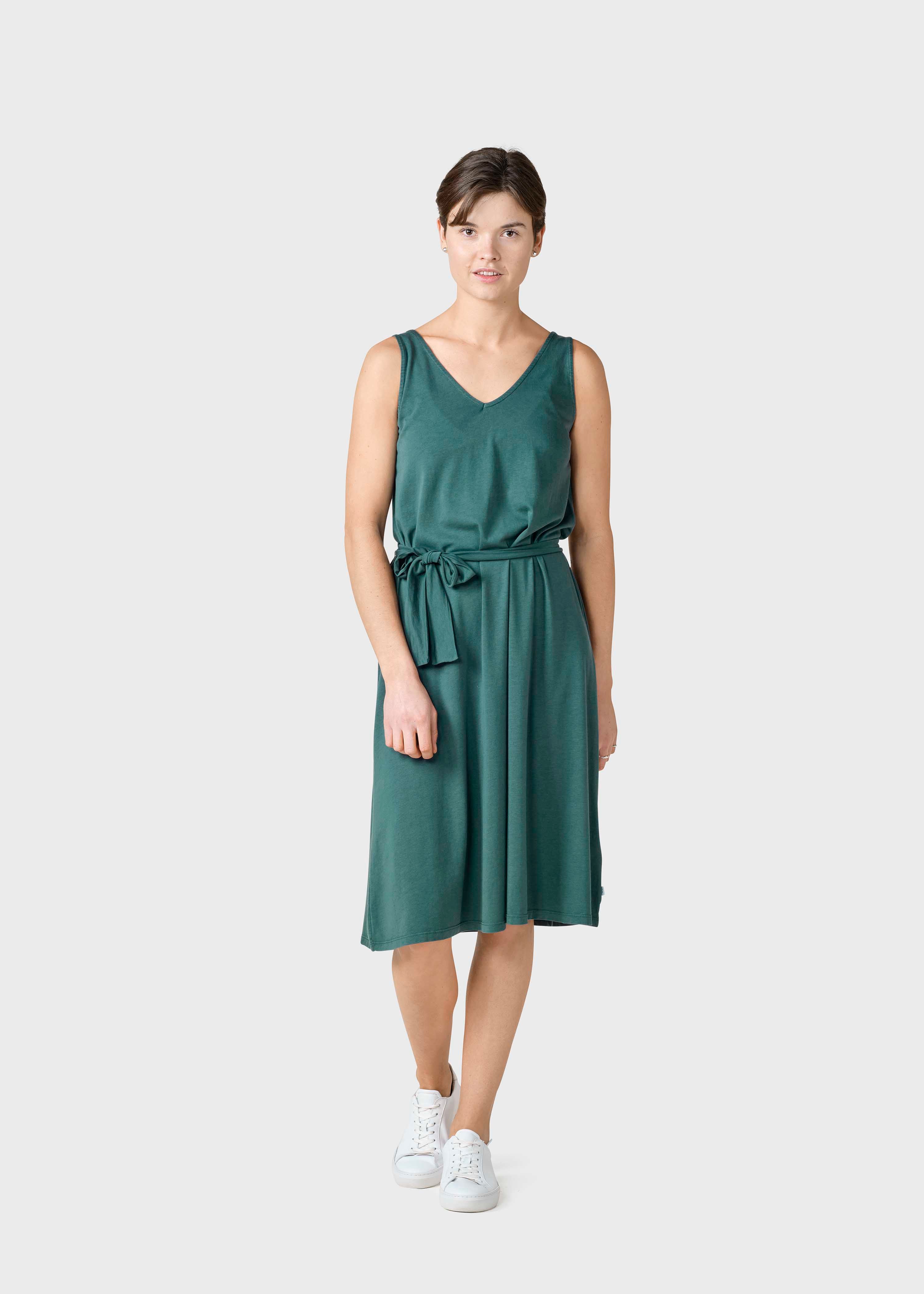 Misha Dress - Moss Green