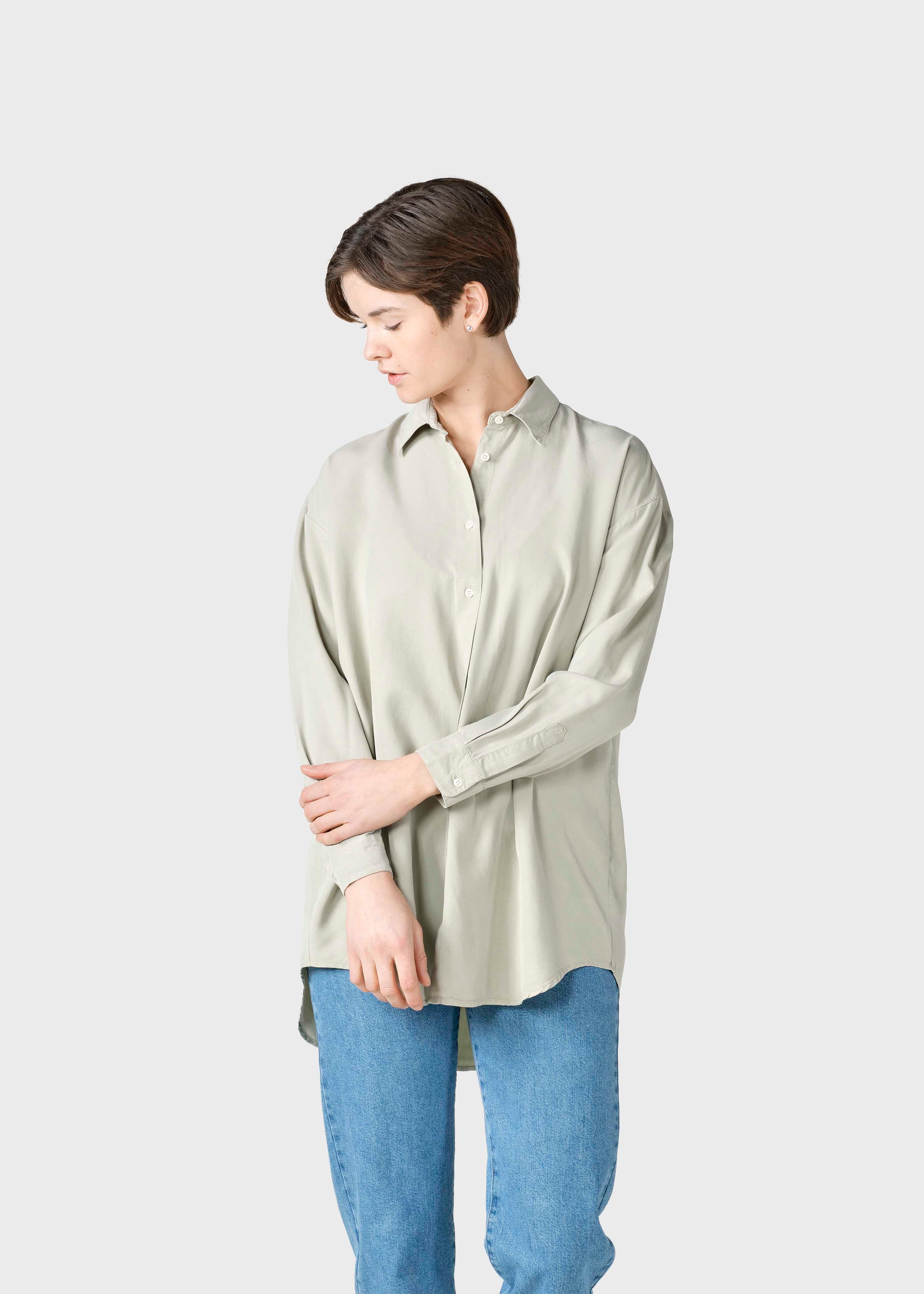 Ofelia Lyocell Shirt - Sage