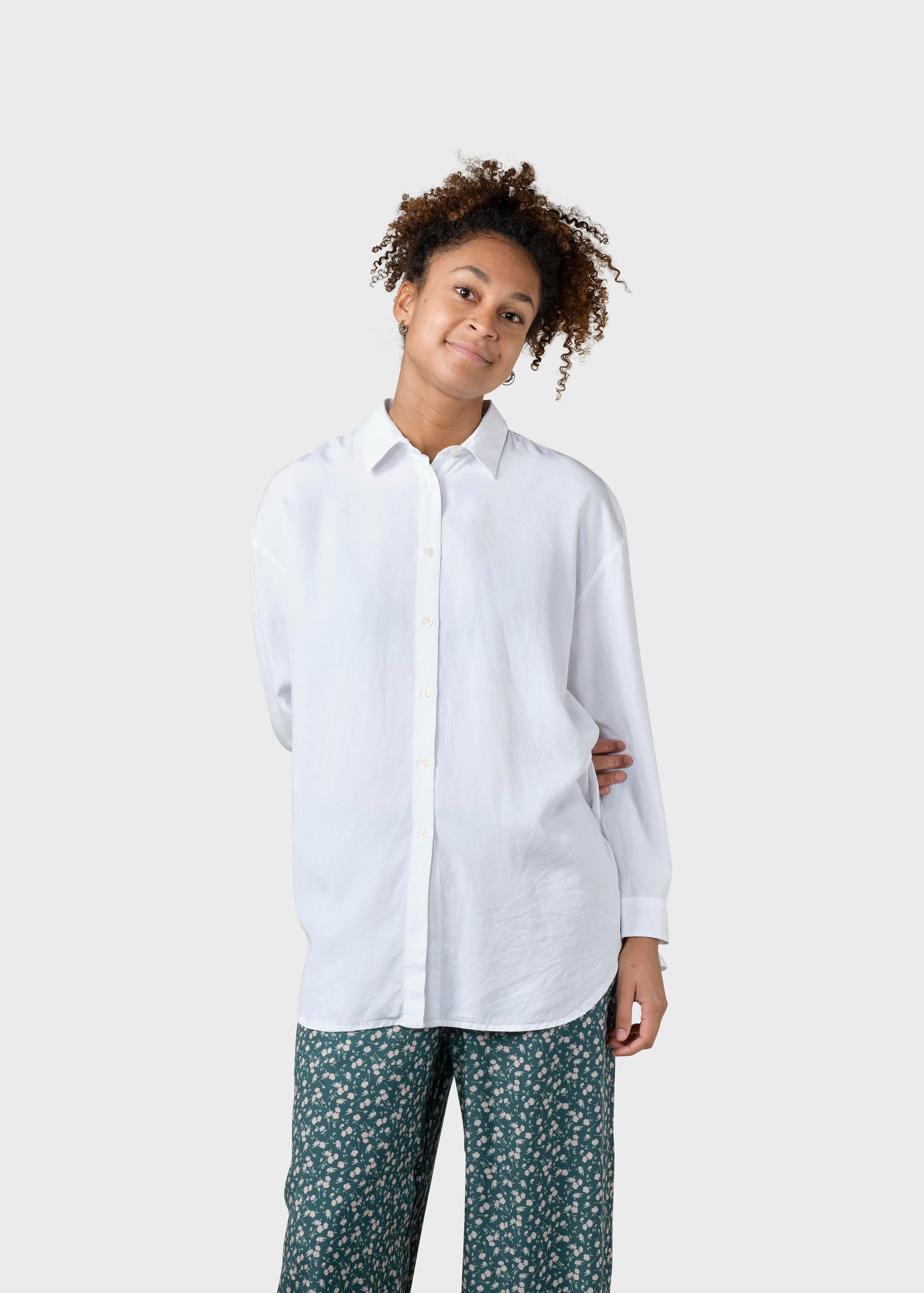Ofelia Lyocell Shirt - White