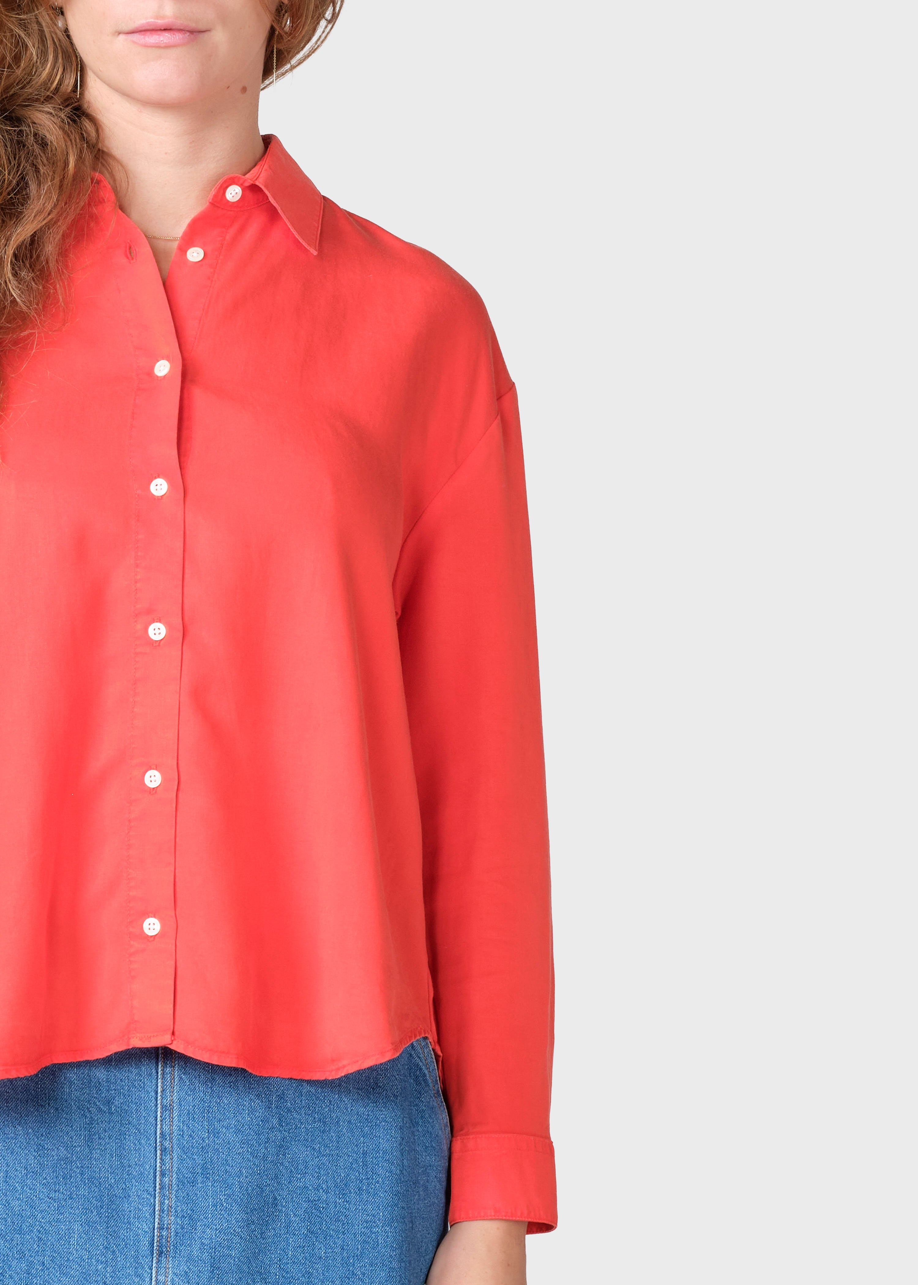 Ofelia Short Shirt - Red