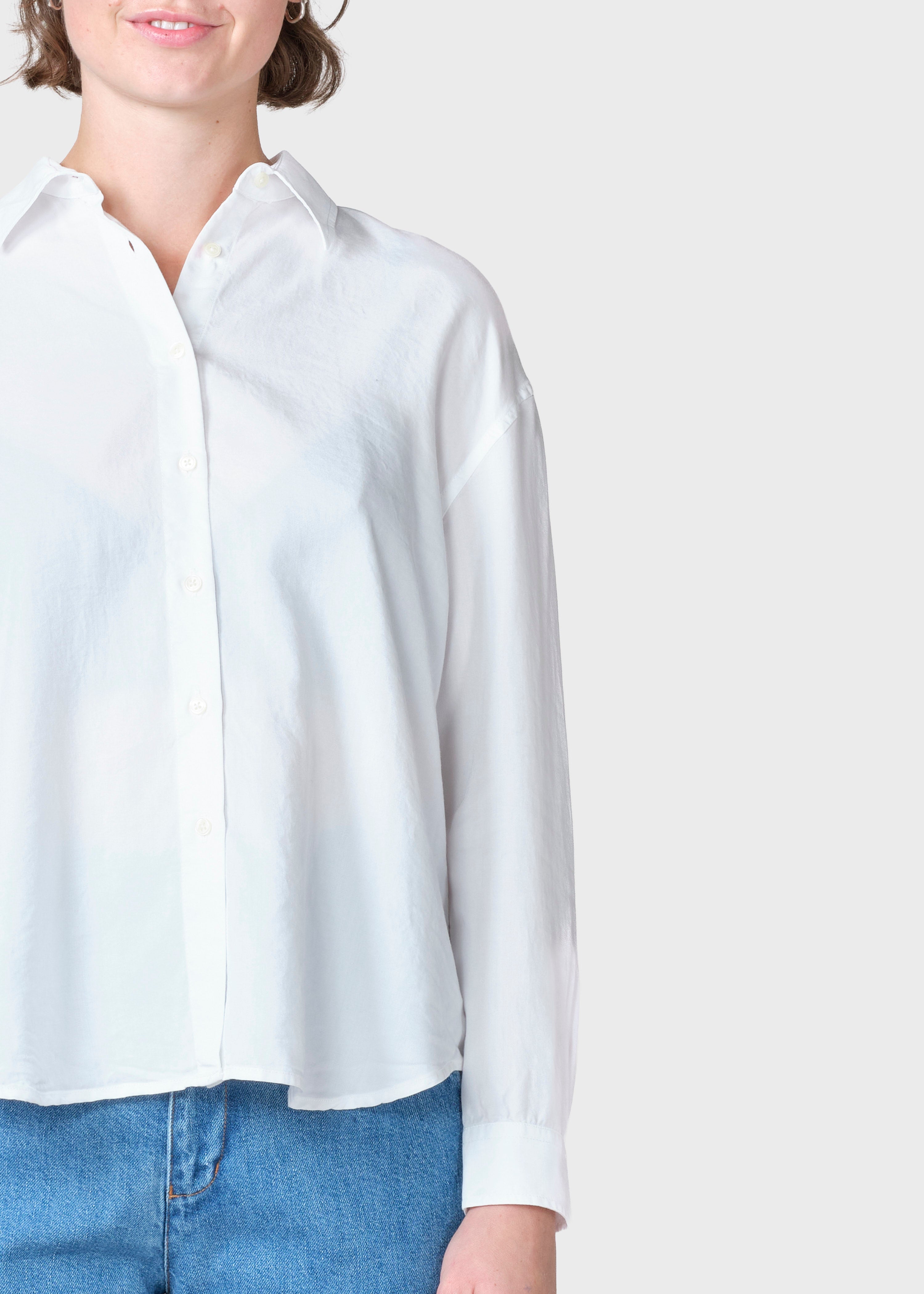 Ofelia Short Shirt - White