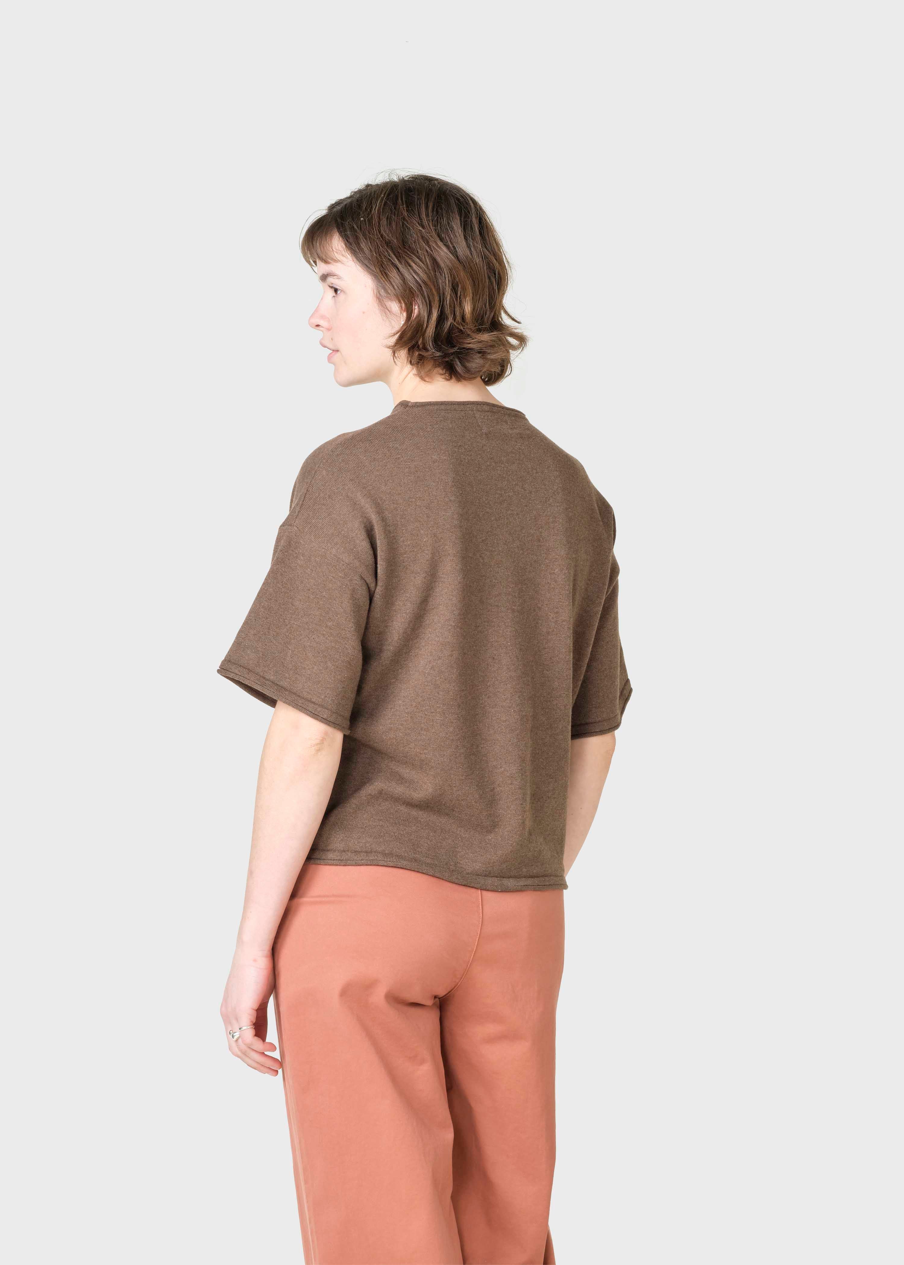 Patricia S/s Knit - Taupe
