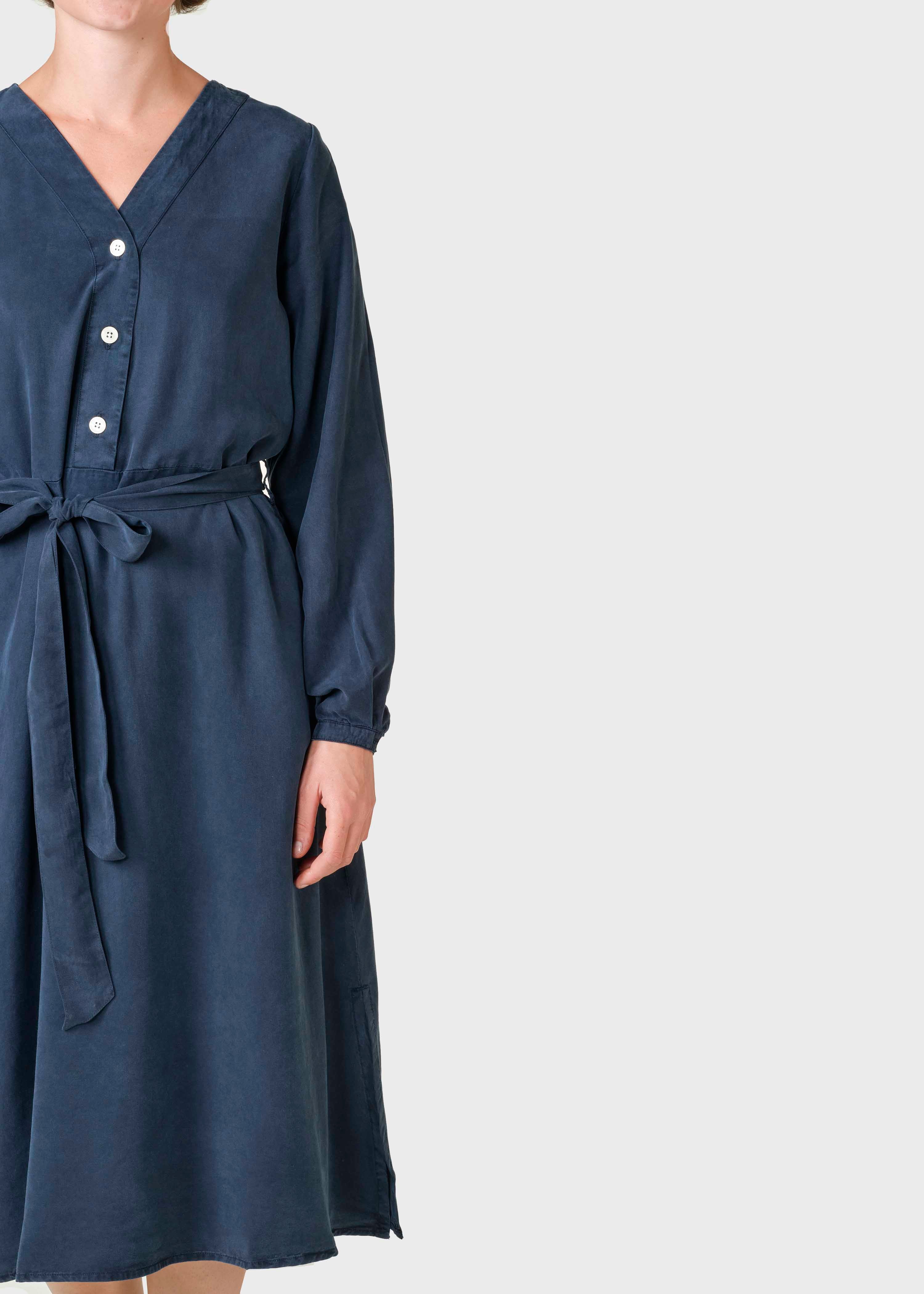 Pernille Ls Dress - Navy
