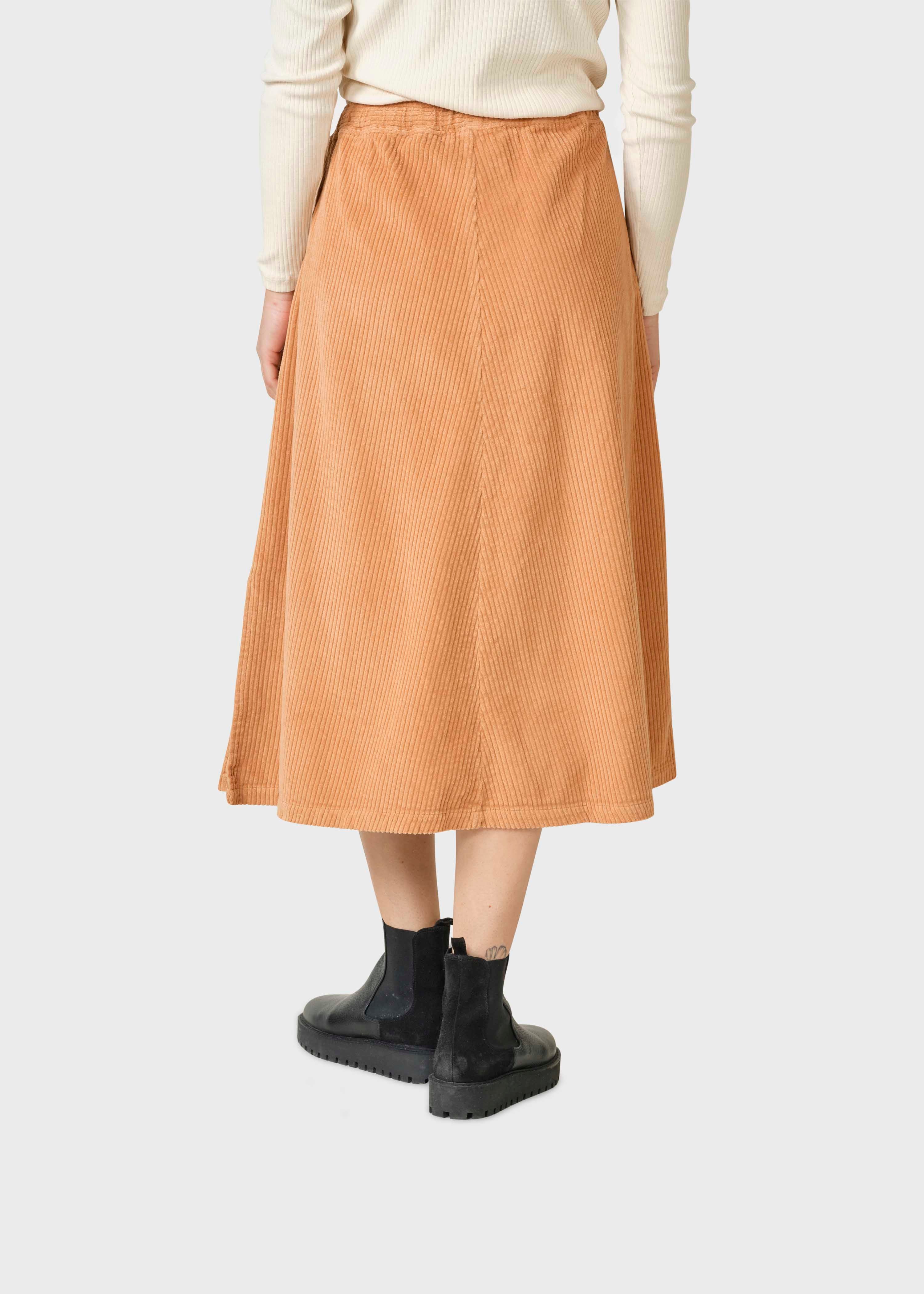 Ramona Cord Skirt - Camel