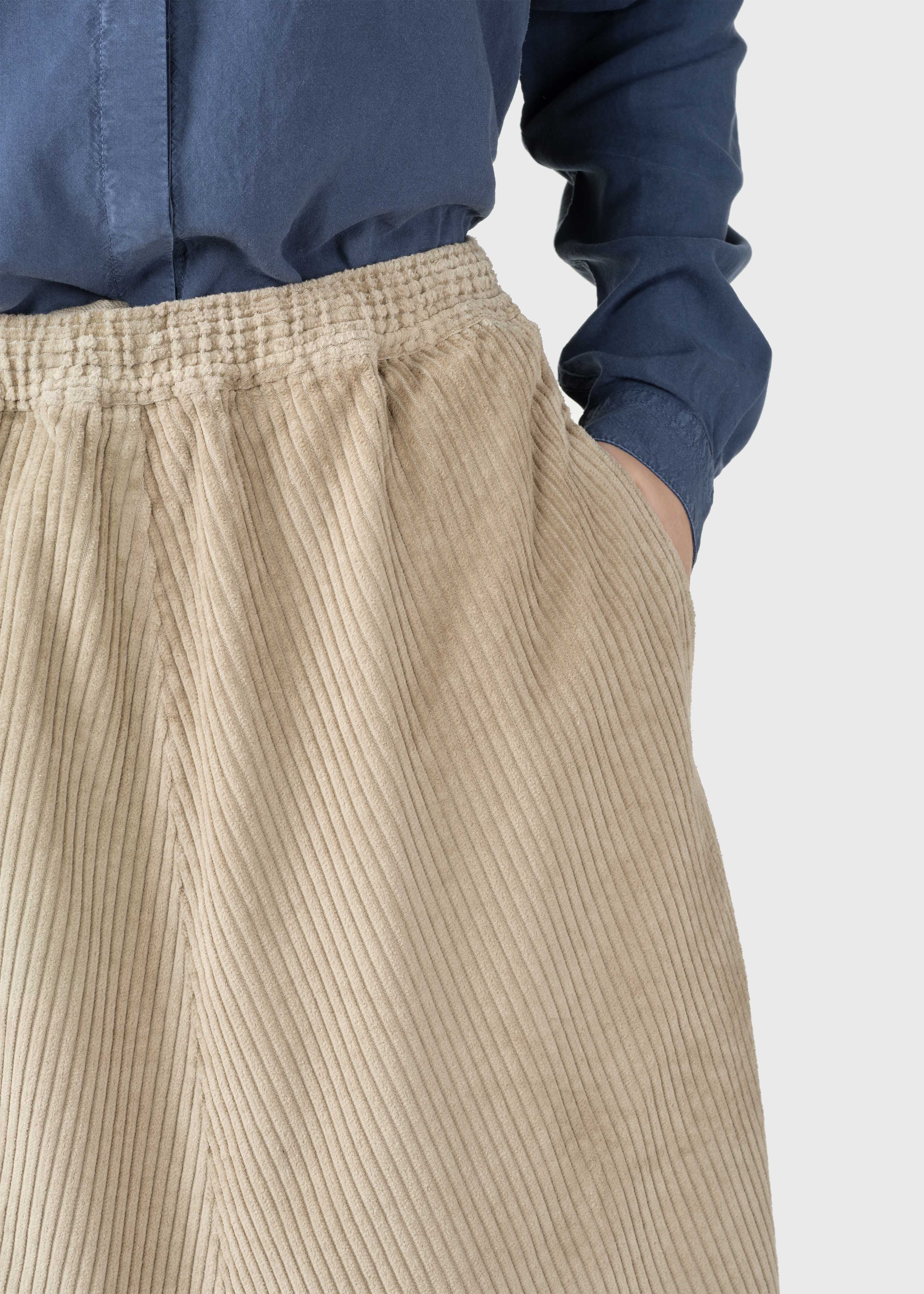 Ramona Cord Skirt - Sand