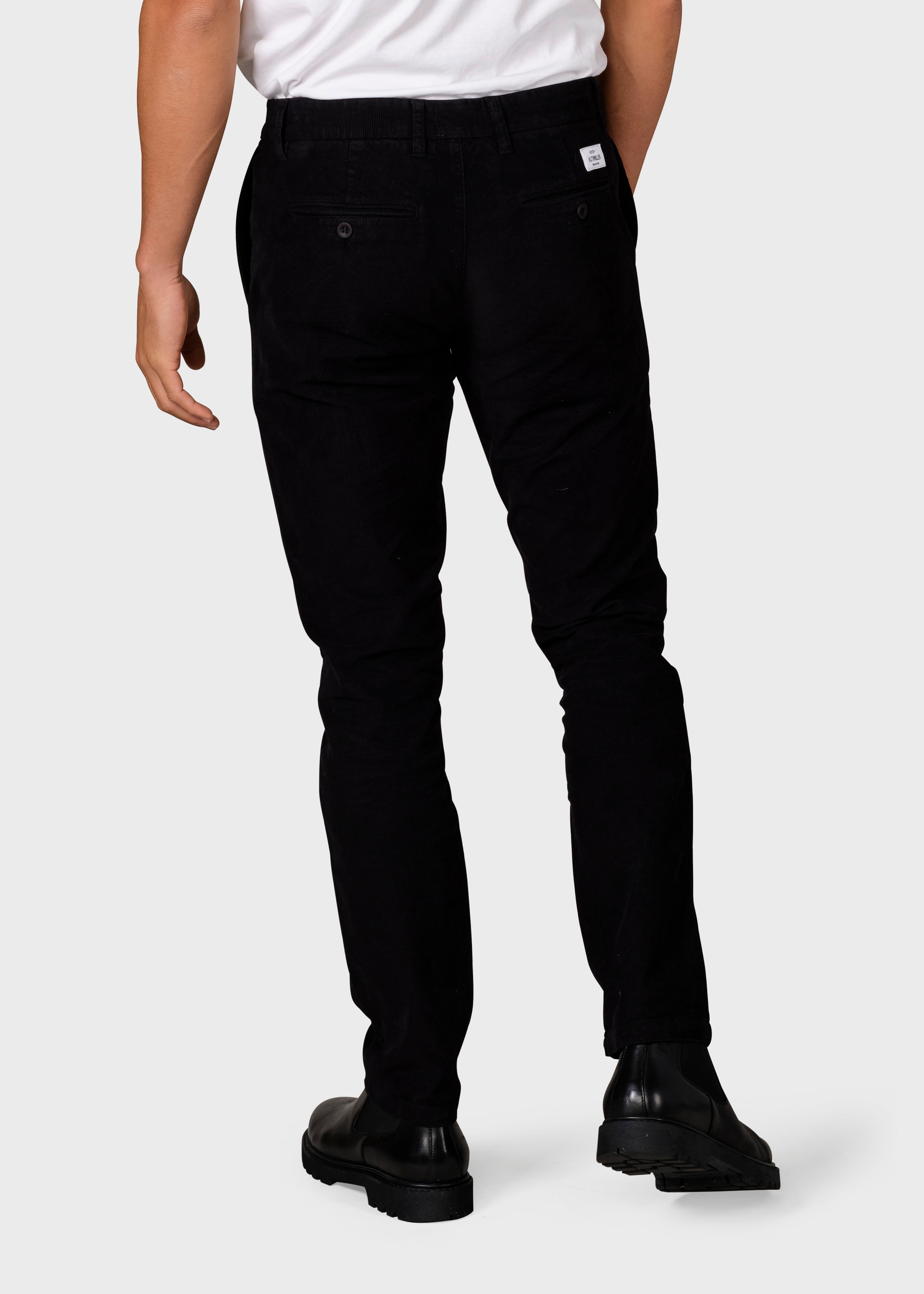 Ras Corduroy Chinos - Black