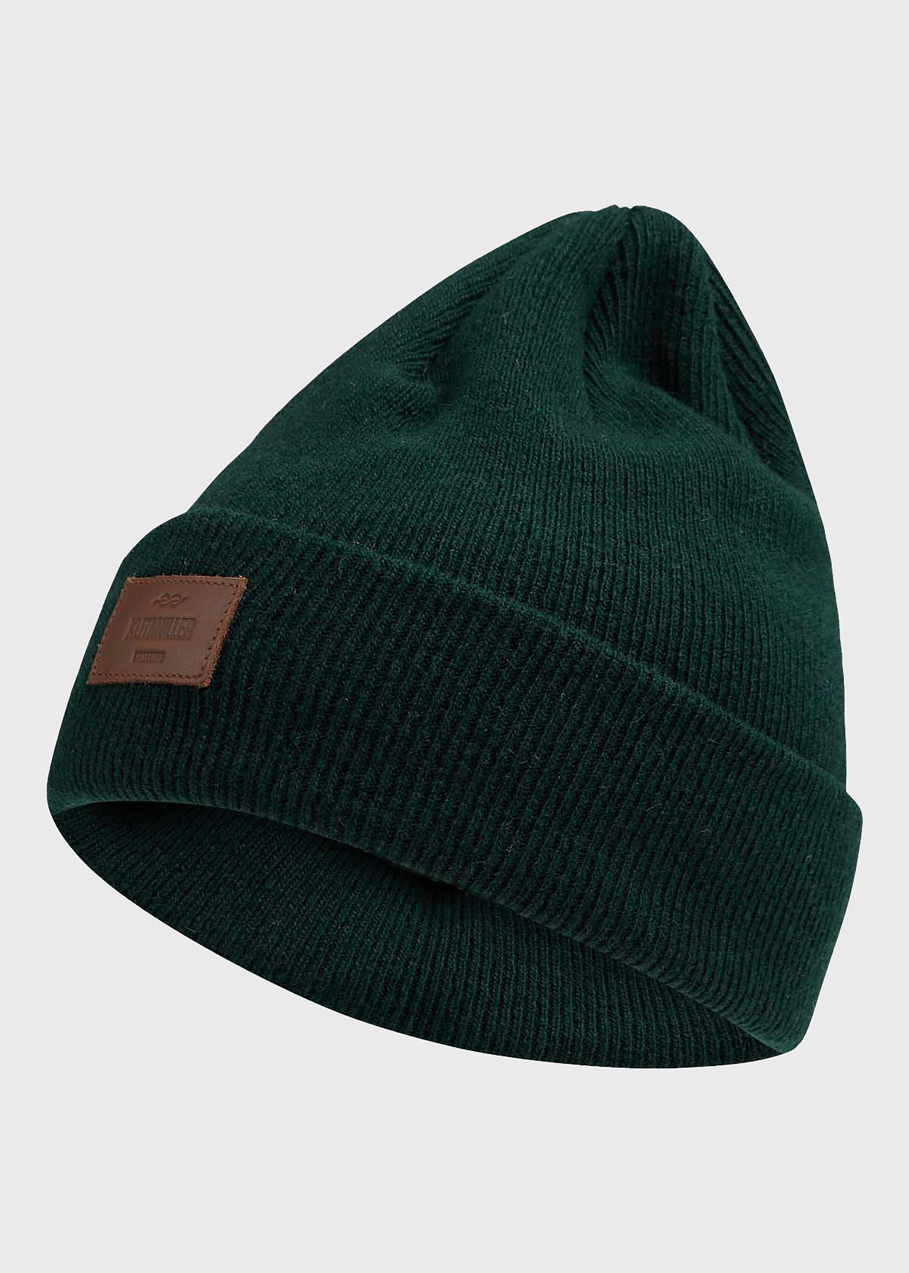 Rib Beanie - Moss Green