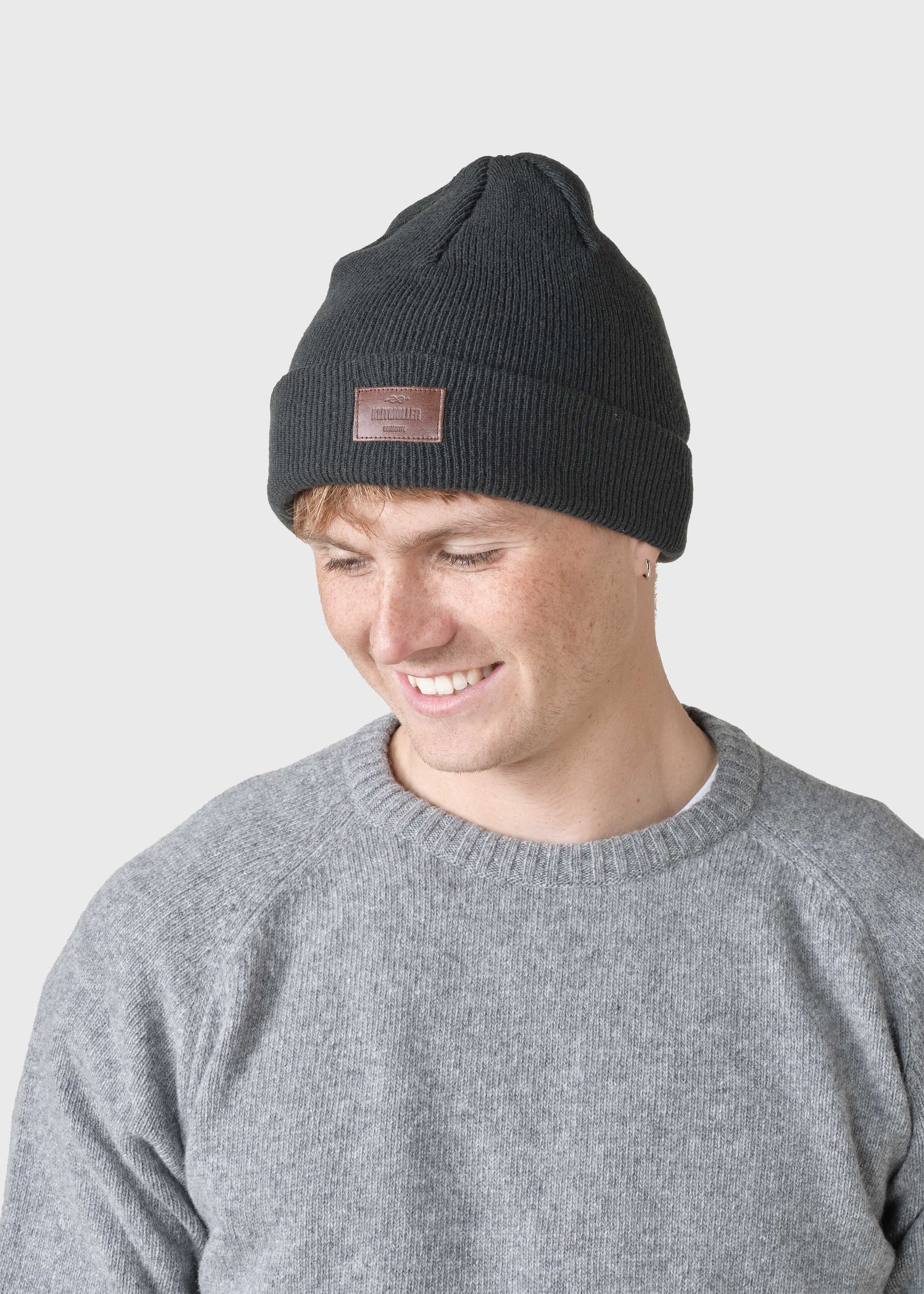 Rib Beanie - Olive