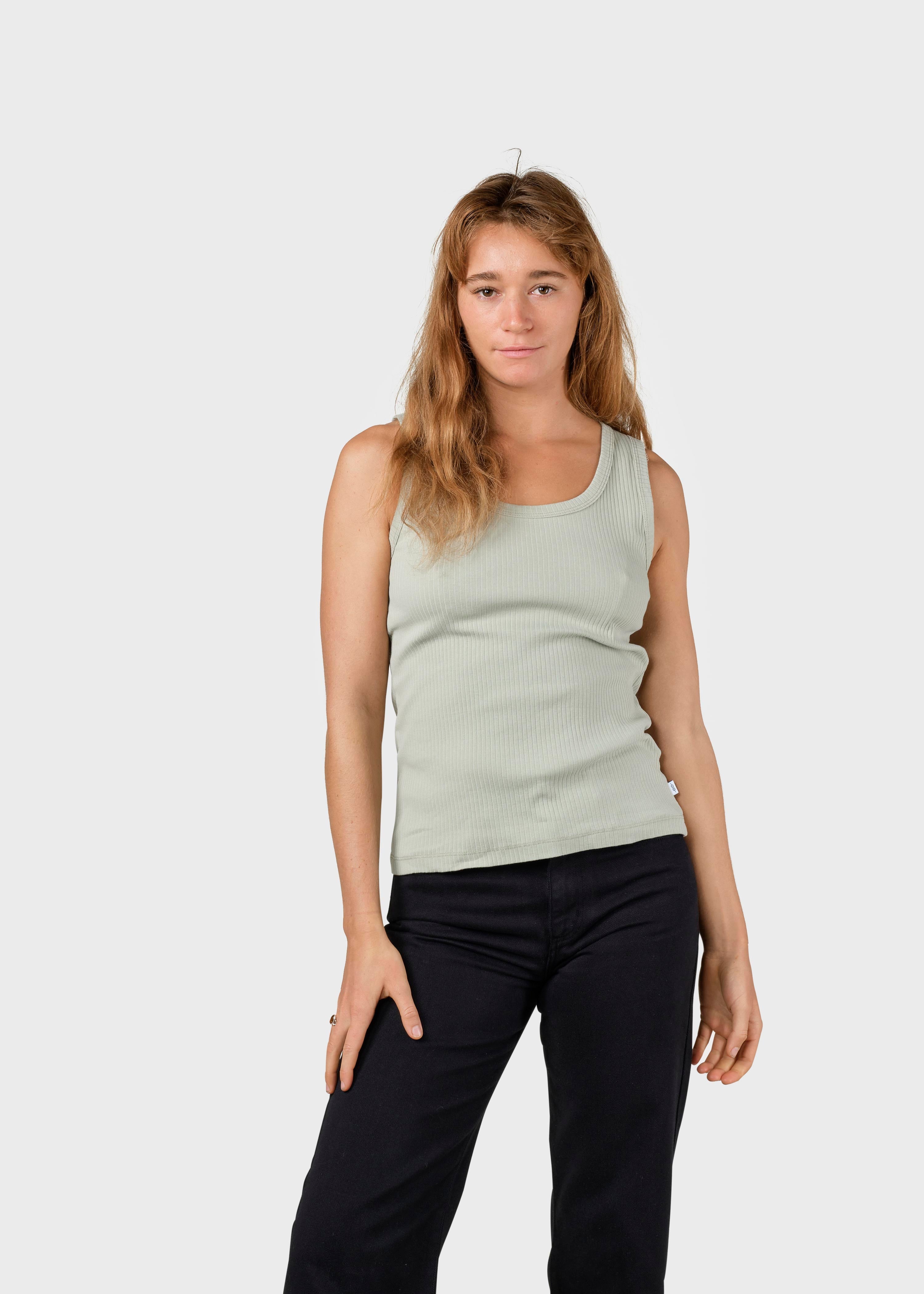 Rib Top - Sage