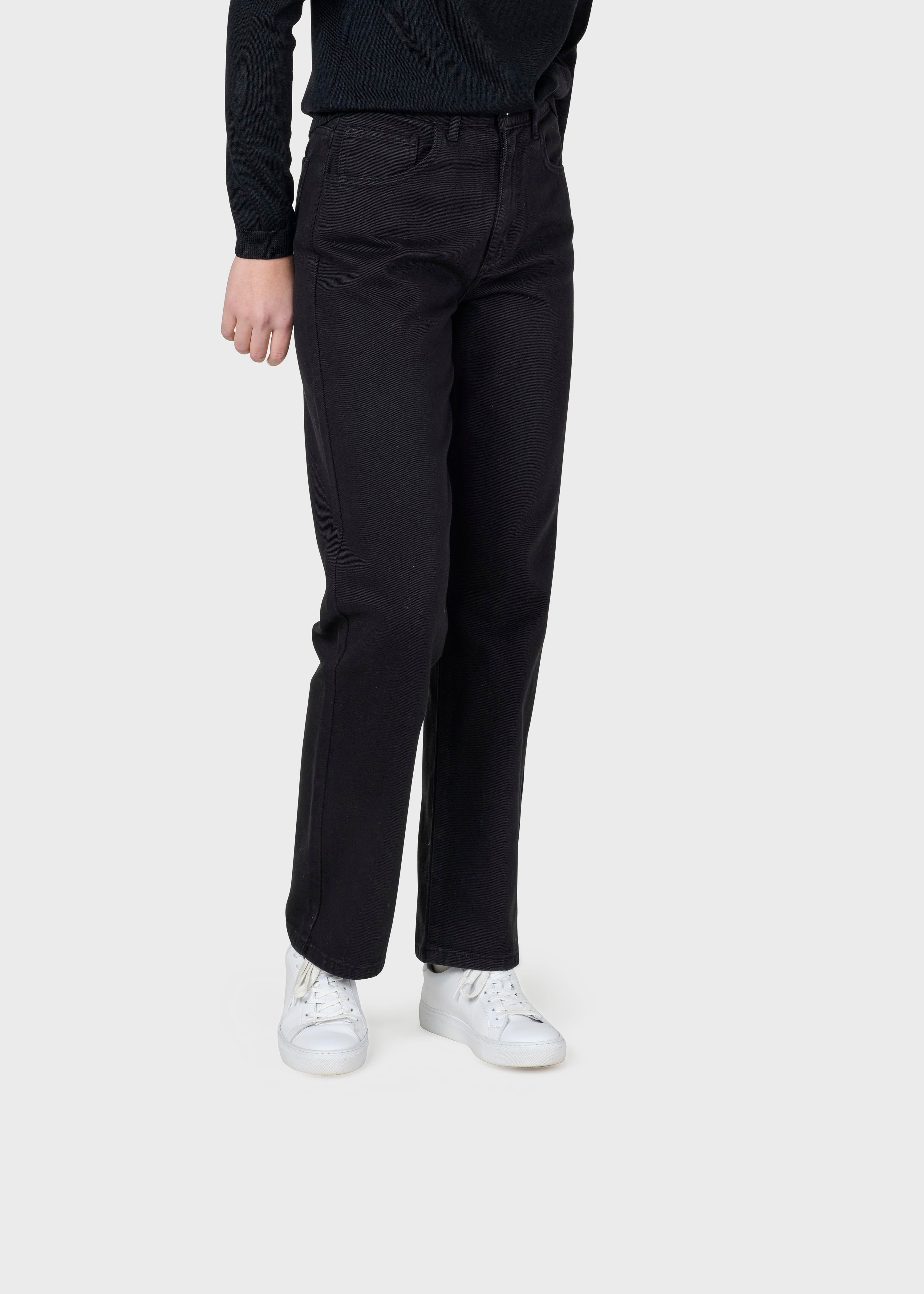 Rubi Denim Pants - Black Stonewash