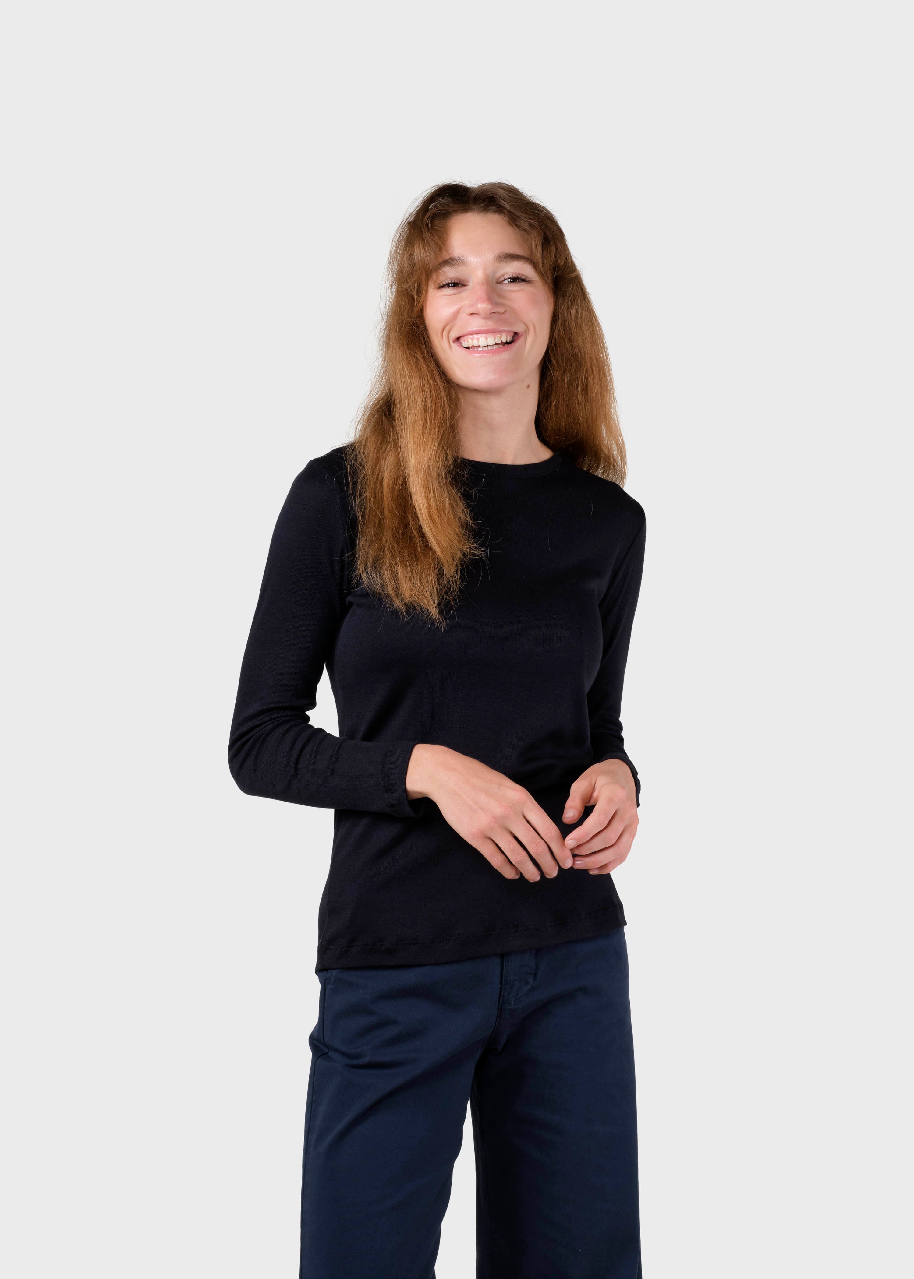 Selma Ls Tee - Black