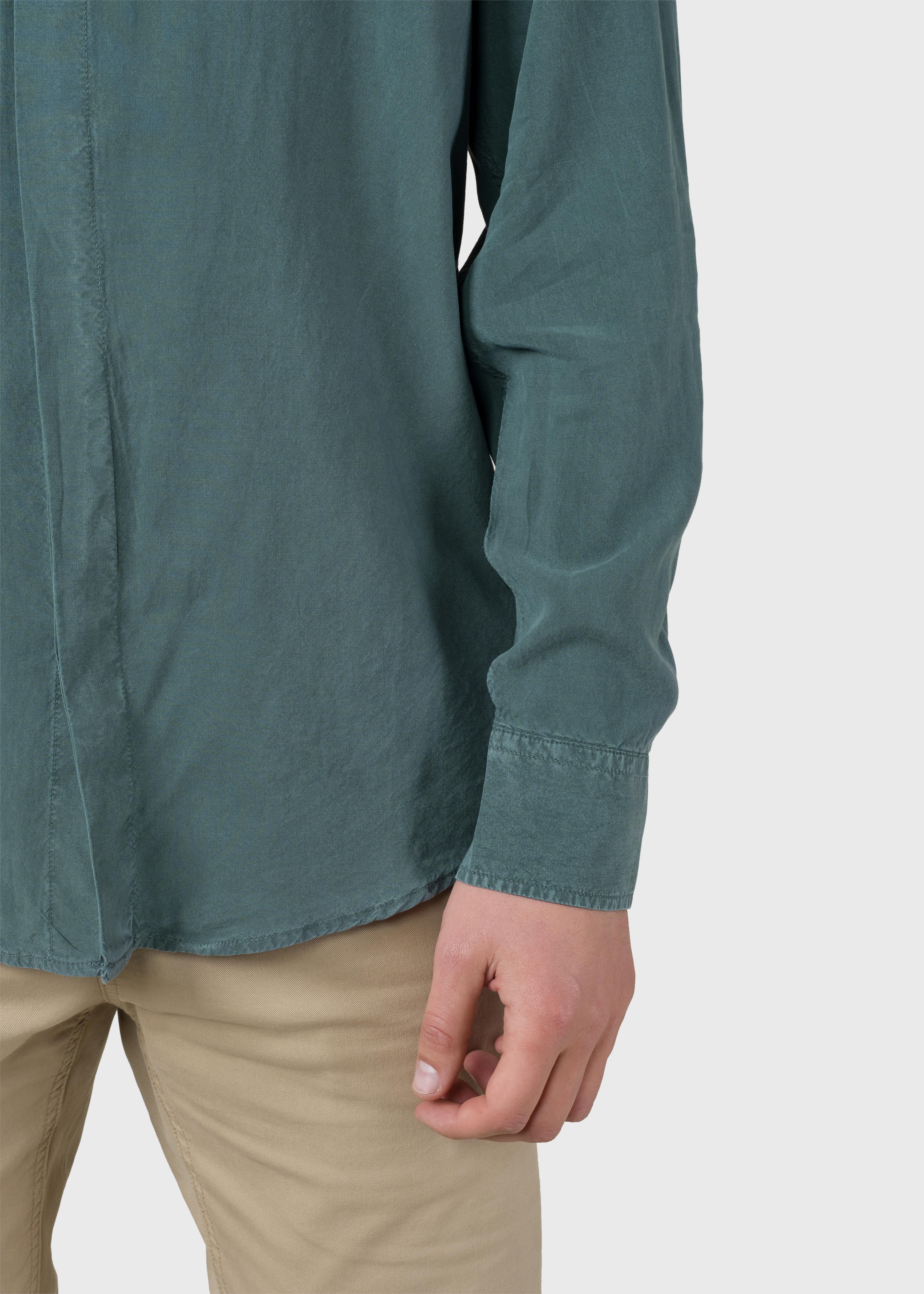 Simon Lyocell Shirt - Moss Green