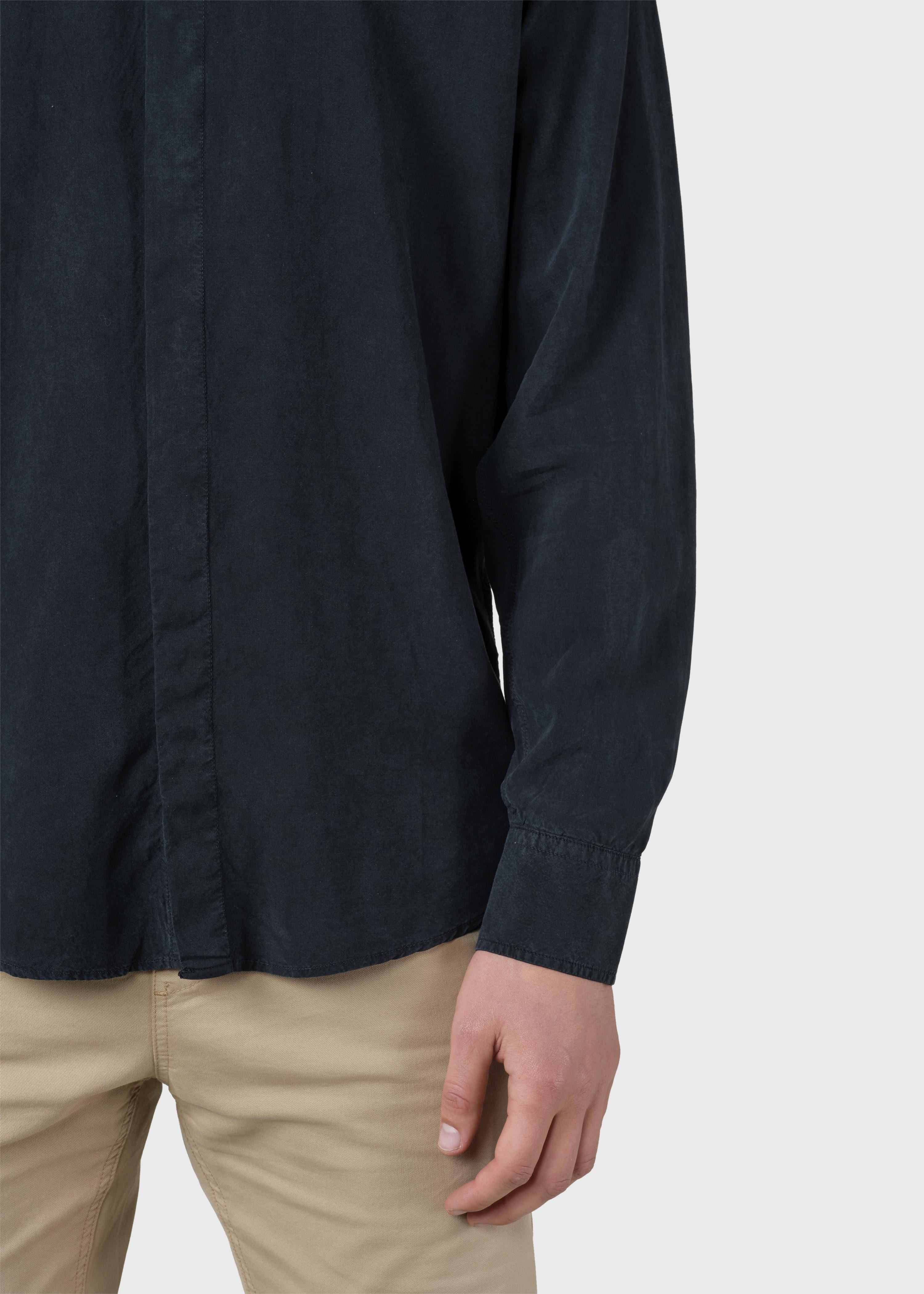 Simon Lyocell Shirt - Navy
