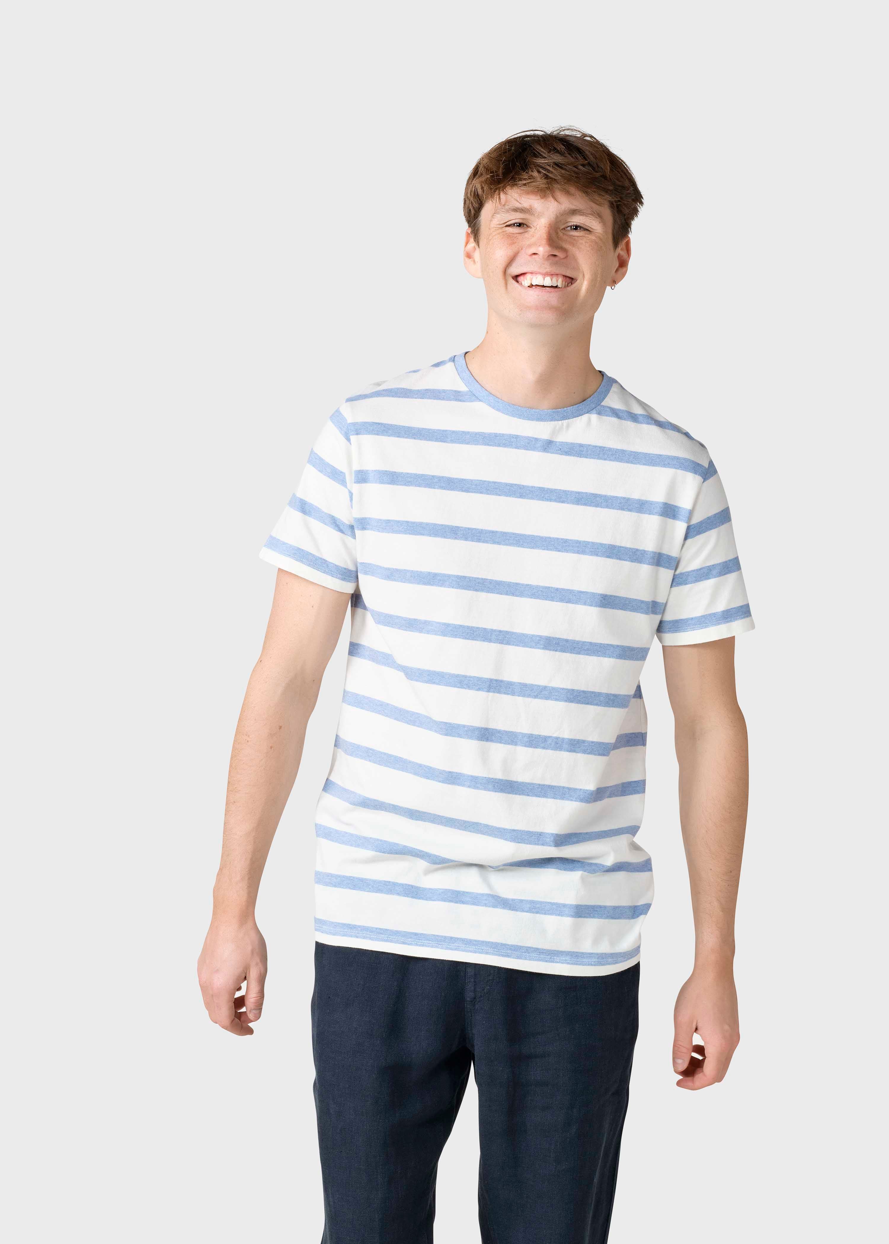 Sunny Tee - Cream/light Blue