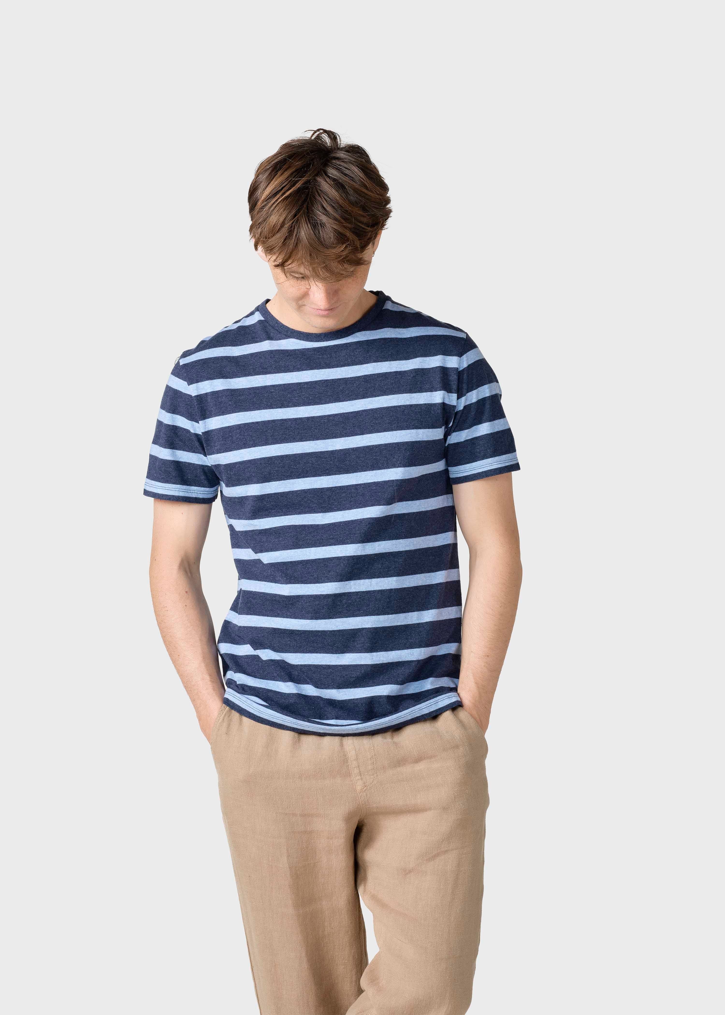 Sunny Tee - Navy/light Blue