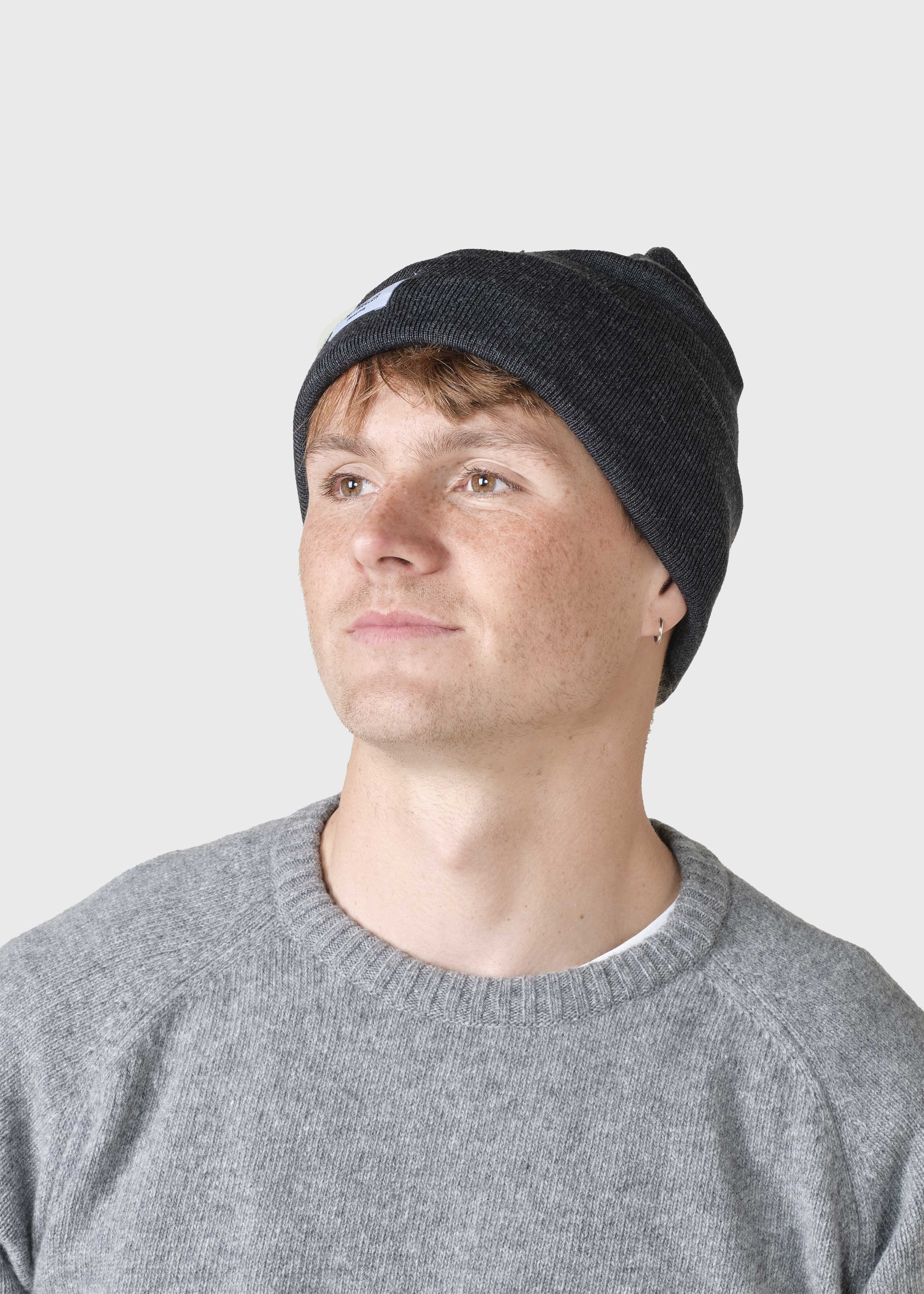 Tall Beanie - Anthracite