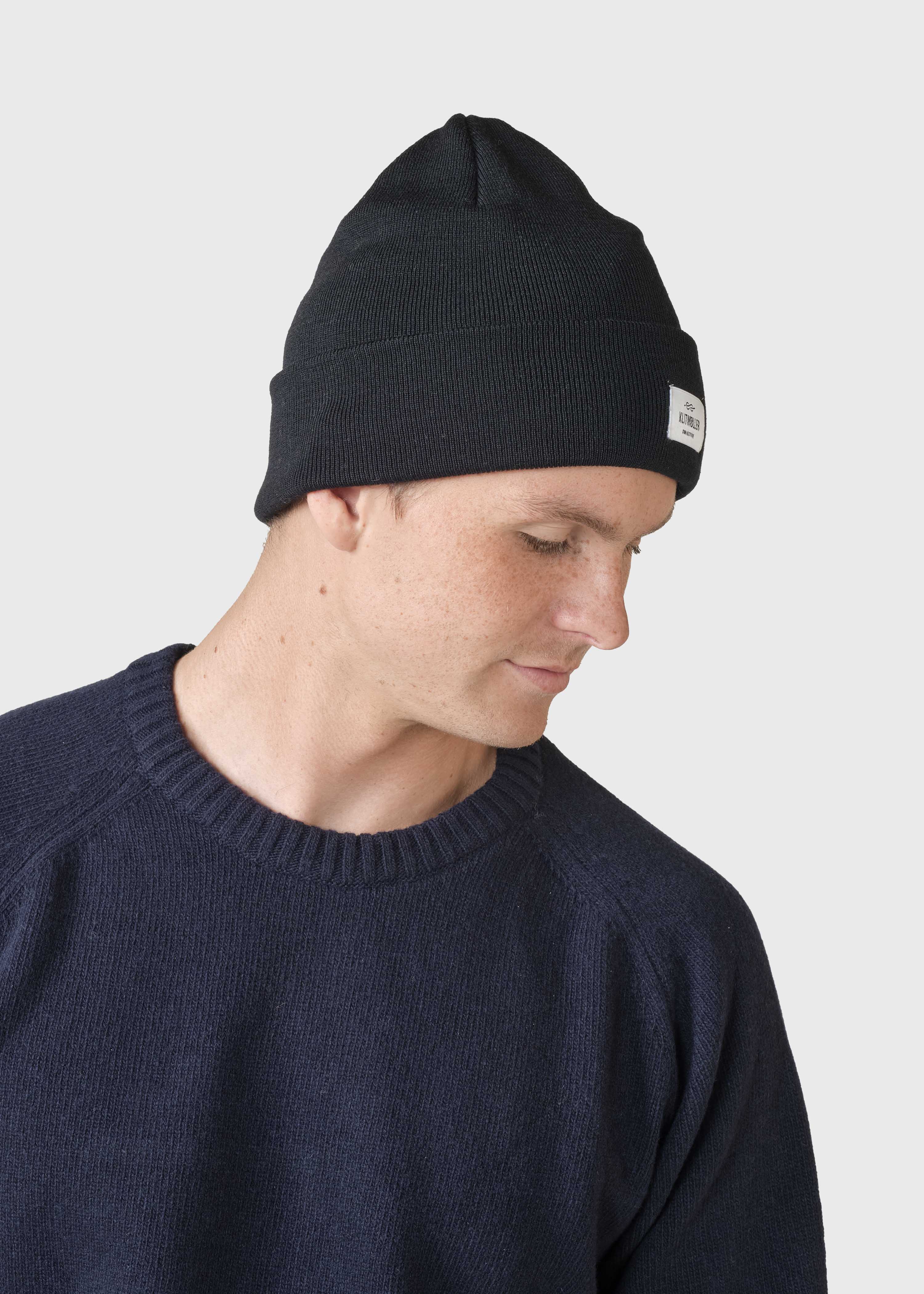 Tall Beanie - Black
