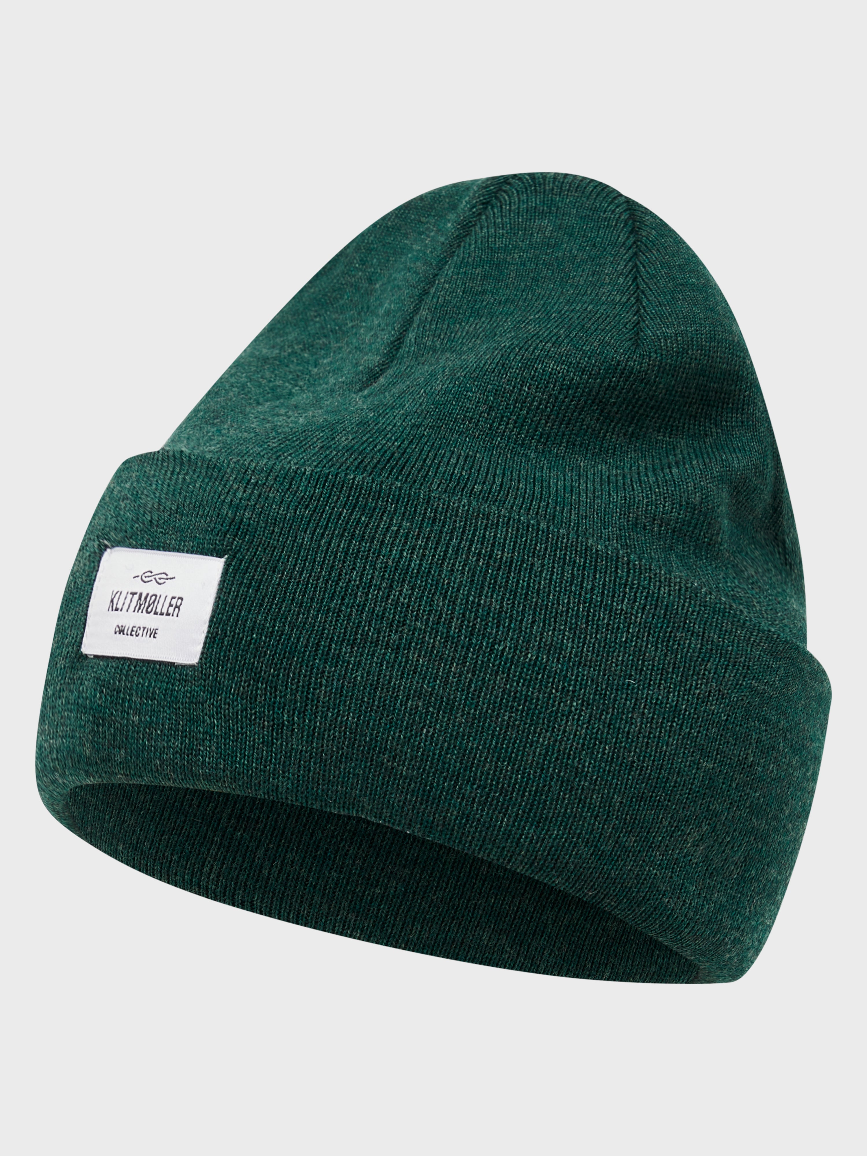 Tall Beanie - Moss Green