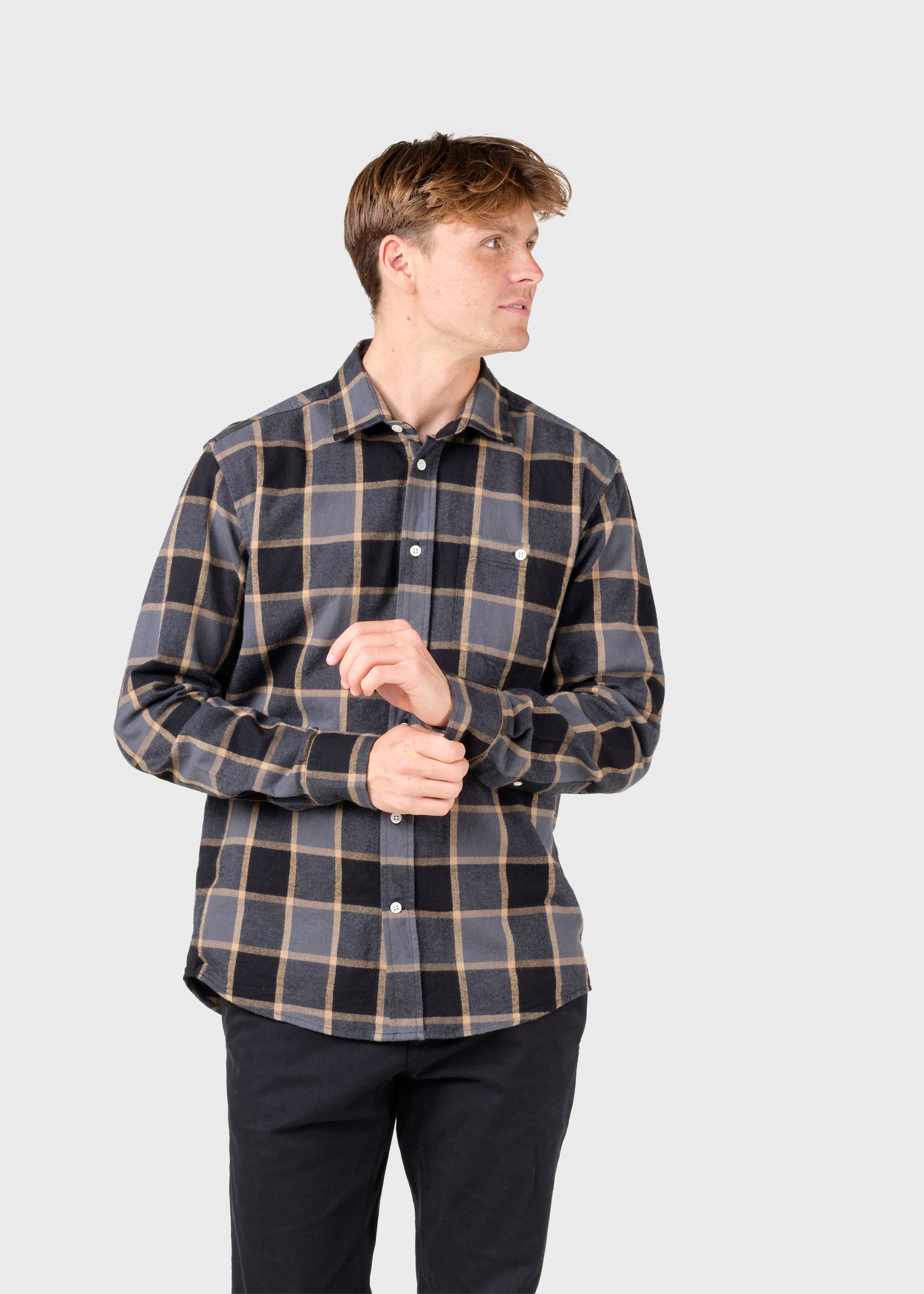 Thor Shirt - Grey/sand Check