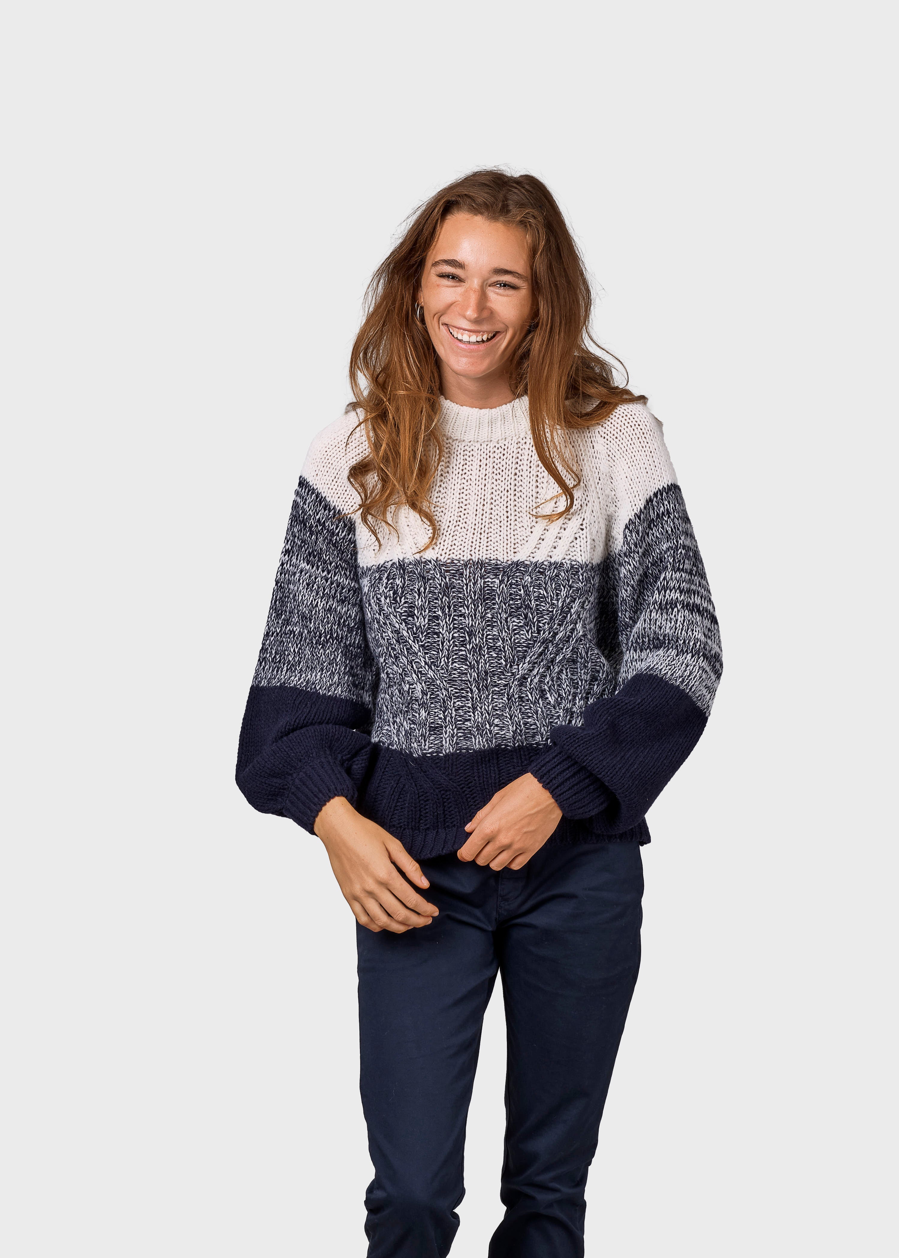 Viva Knit - Cream/navy